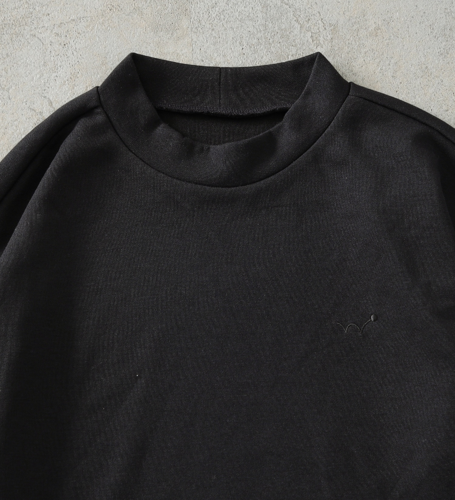 EDWIN(エドウイン)の【BLACKFRIDAY】EDWIN GOLF エドウイン ゴルフ モックネックTシャツ 長袖|トップス/Tシャツ/カットソー/メンズ|ブラック