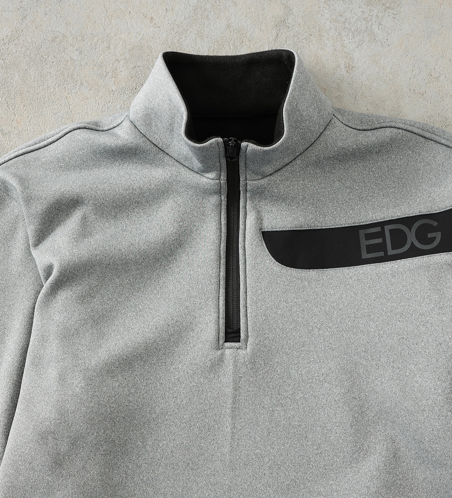 EDWIN(エドウイン)の【SALE】EDWIN GOLF エドウイン ゴルフ ハーフジップ ミドラー|ジャケット/アウター/その他アウター/メンズ|ライトグレー