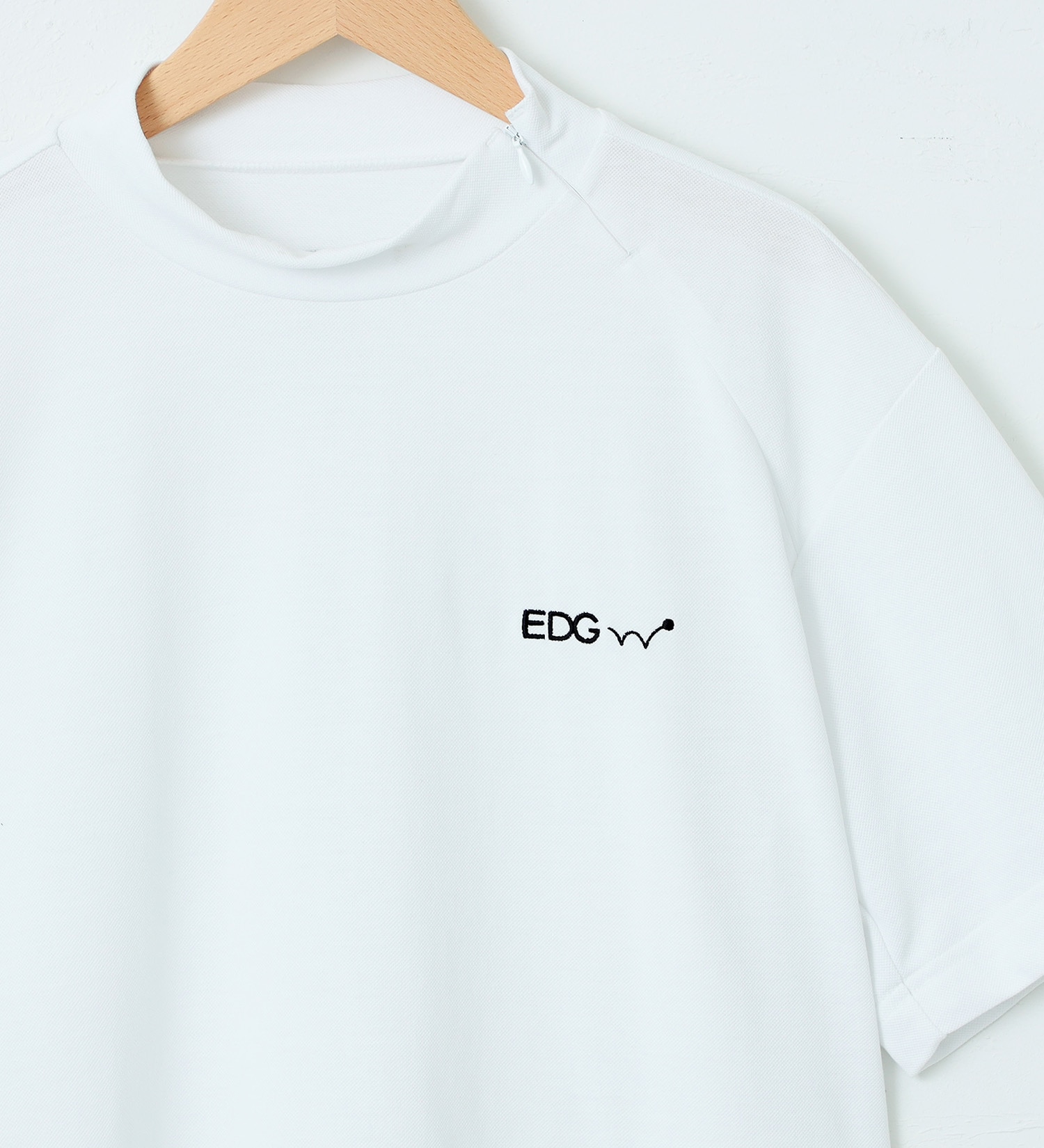 EDWIN(エドウイン)の【サマーセール】EDWIN GOLF エドウイン ゴルフ モックネックシャツ（半袖）|トップス/その他トップス/メンズ|ホワイト