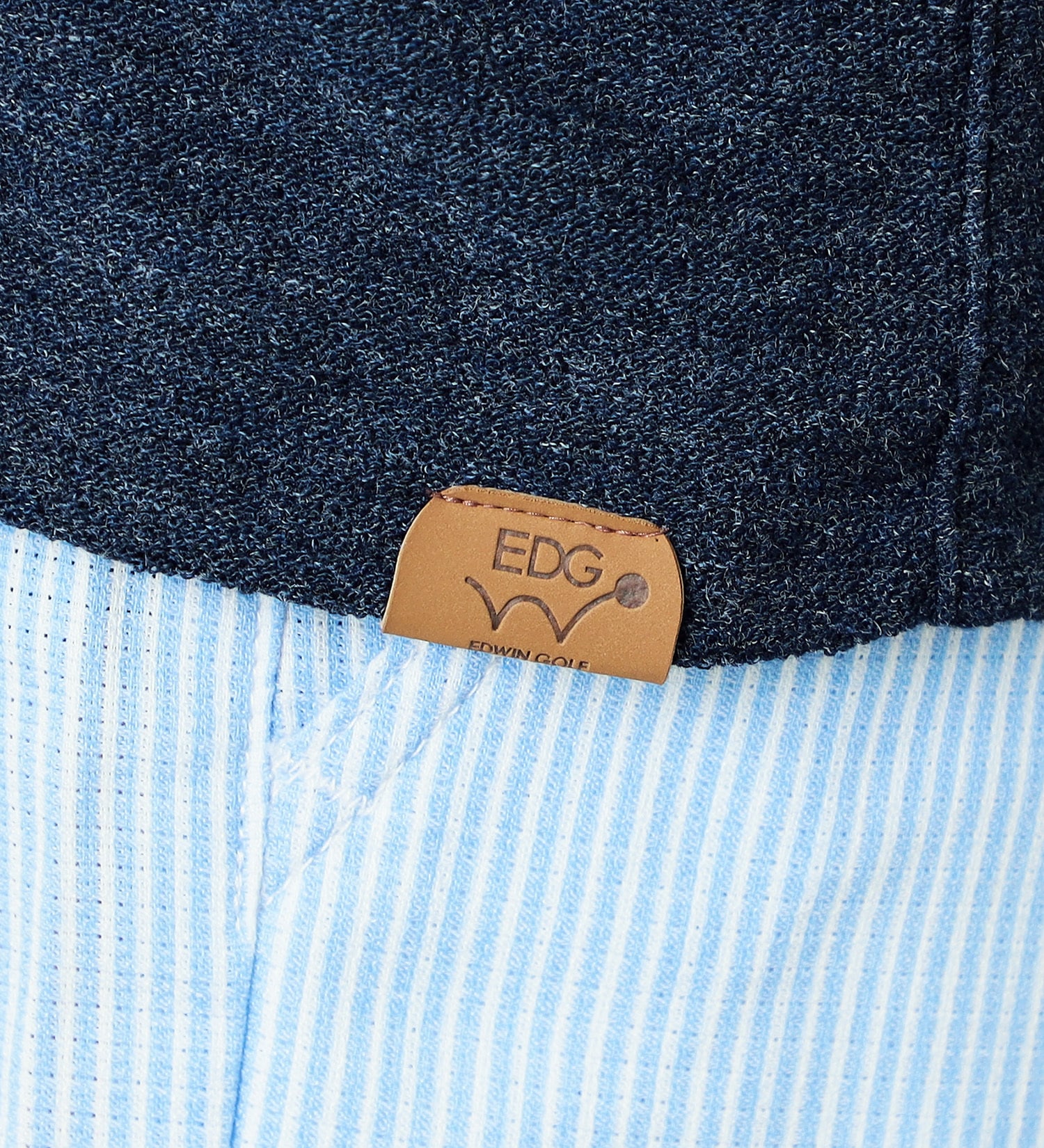 EDWIN(エドウイン)のEDWIN GOLF エドウイン ゴルフ ポロシャツ（半袖）パイル|トップス/ポロシャツ/メンズ|ネイビー