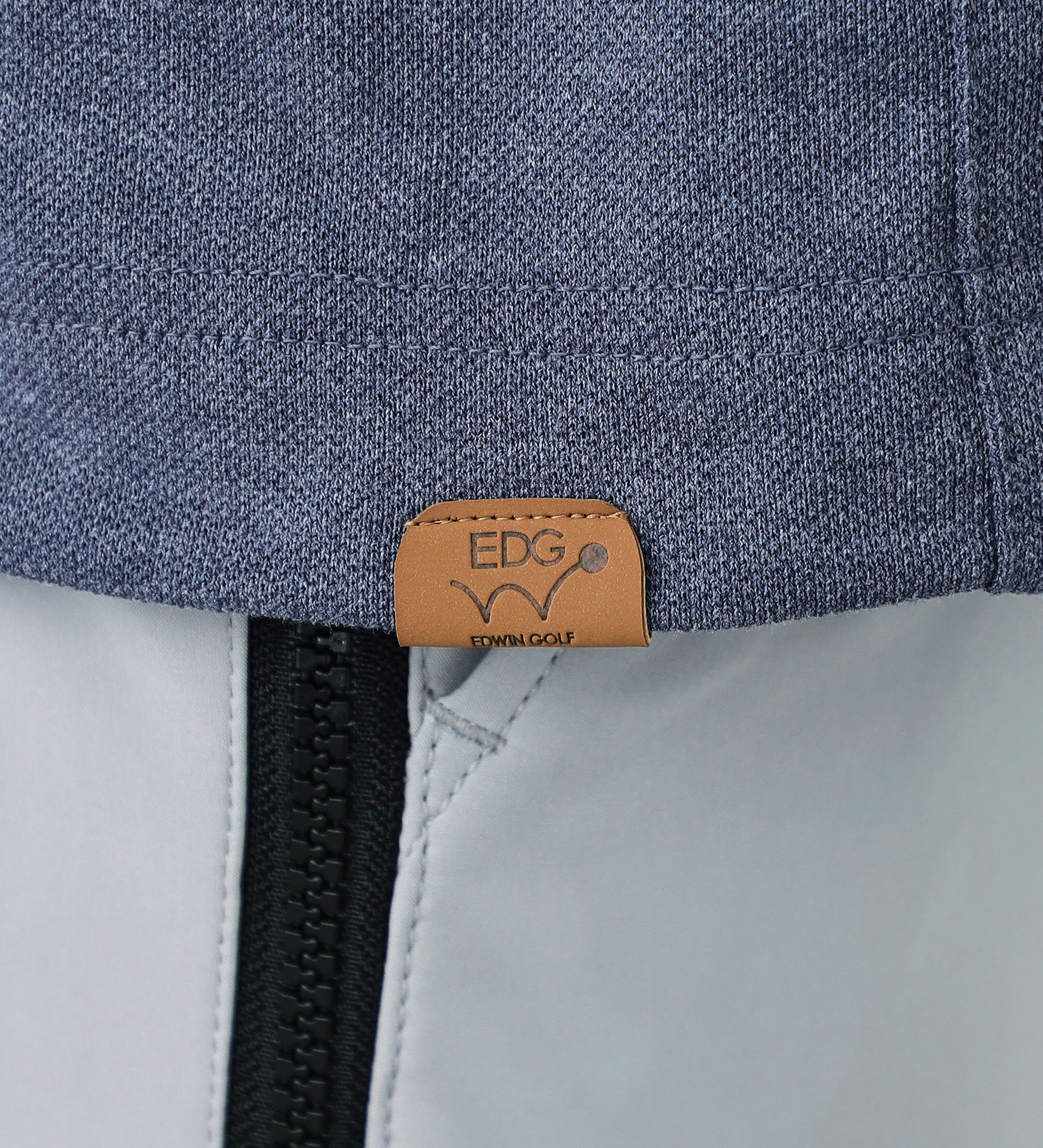 EDWIN(エドウイン)のEDWIN GOLF エドウイン ゴルフ ニットシャツ 長袖|トップス/ポロシャツ/メンズ|ネイビー