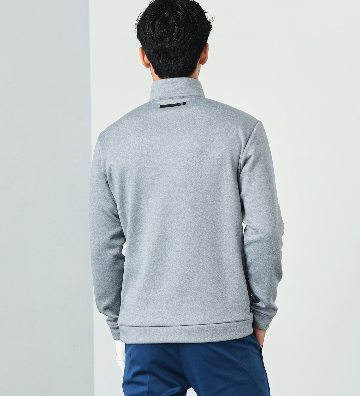 EDWIN(エドウイン)のEDWIN GOLF エドウイン ゴルフ ハーフジップミドラー ジャケット|ジャケット/アウター/その他アウター/メンズ|グレー