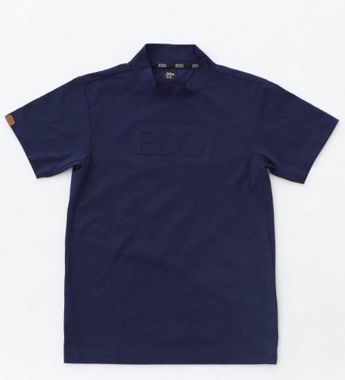 EDWIN(エドウイン)の【カート割対象】【FINAL SALE】EDWIN GOLF 3D エンボスモックネック Tシャツ 半袖|トップス/Tシャツ/カットソー/メンズ|ネイビー