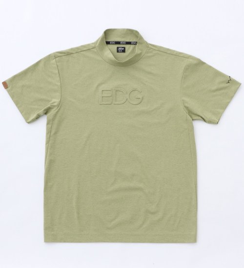 EDWIN(エドウイン)の【カート割対象】【FINAL SALE】EDWIN GOLF 3D エンボスモックネック Tシャツ 半袖|トップス/Tシャツ/カットソー/メンズ|グリーン