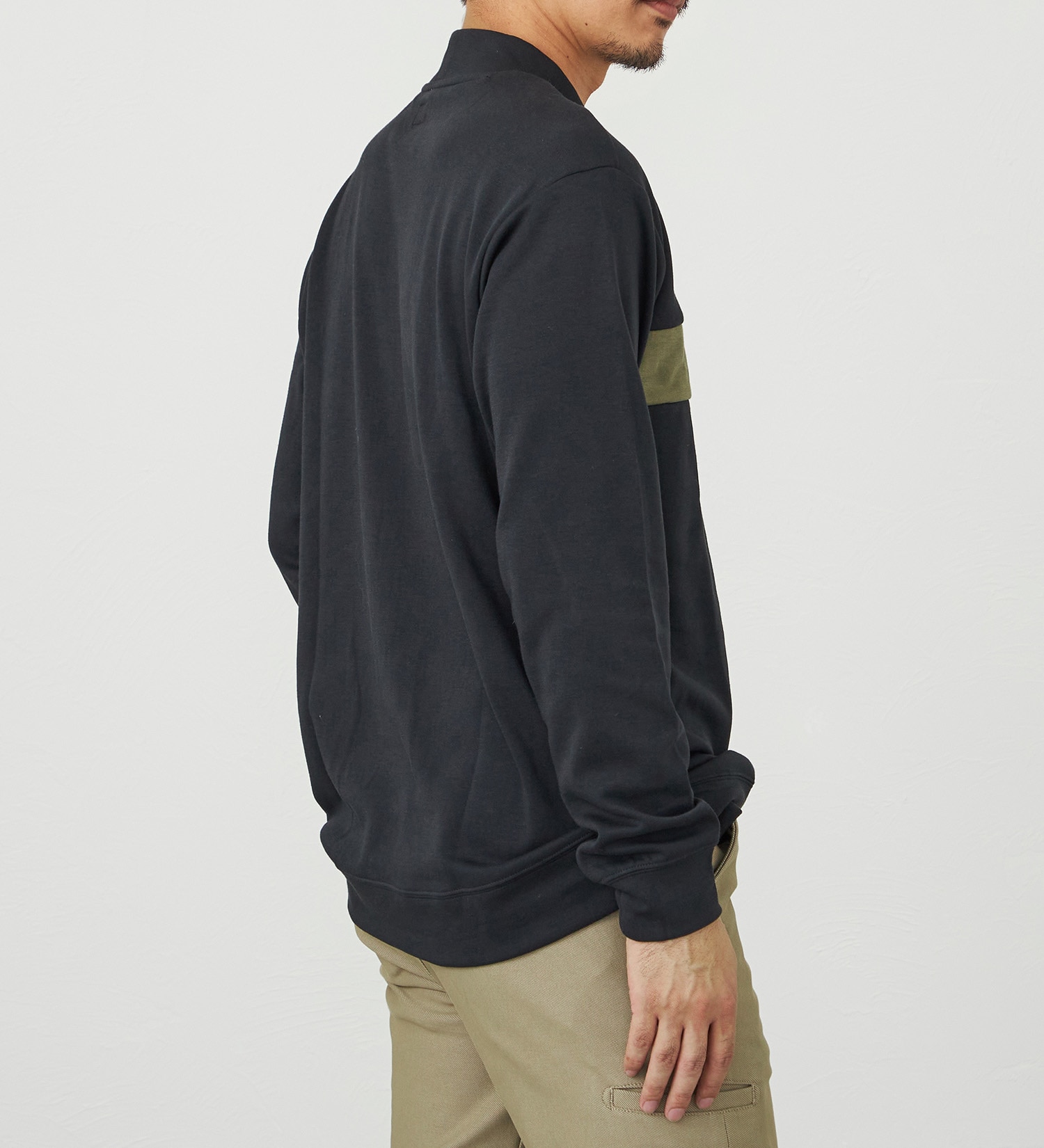 EDWIN(エドウイン)のEDWIN GOLF モックネックTシャツ|トップス/Tシャツ/カットソー/メンズ|ブラック