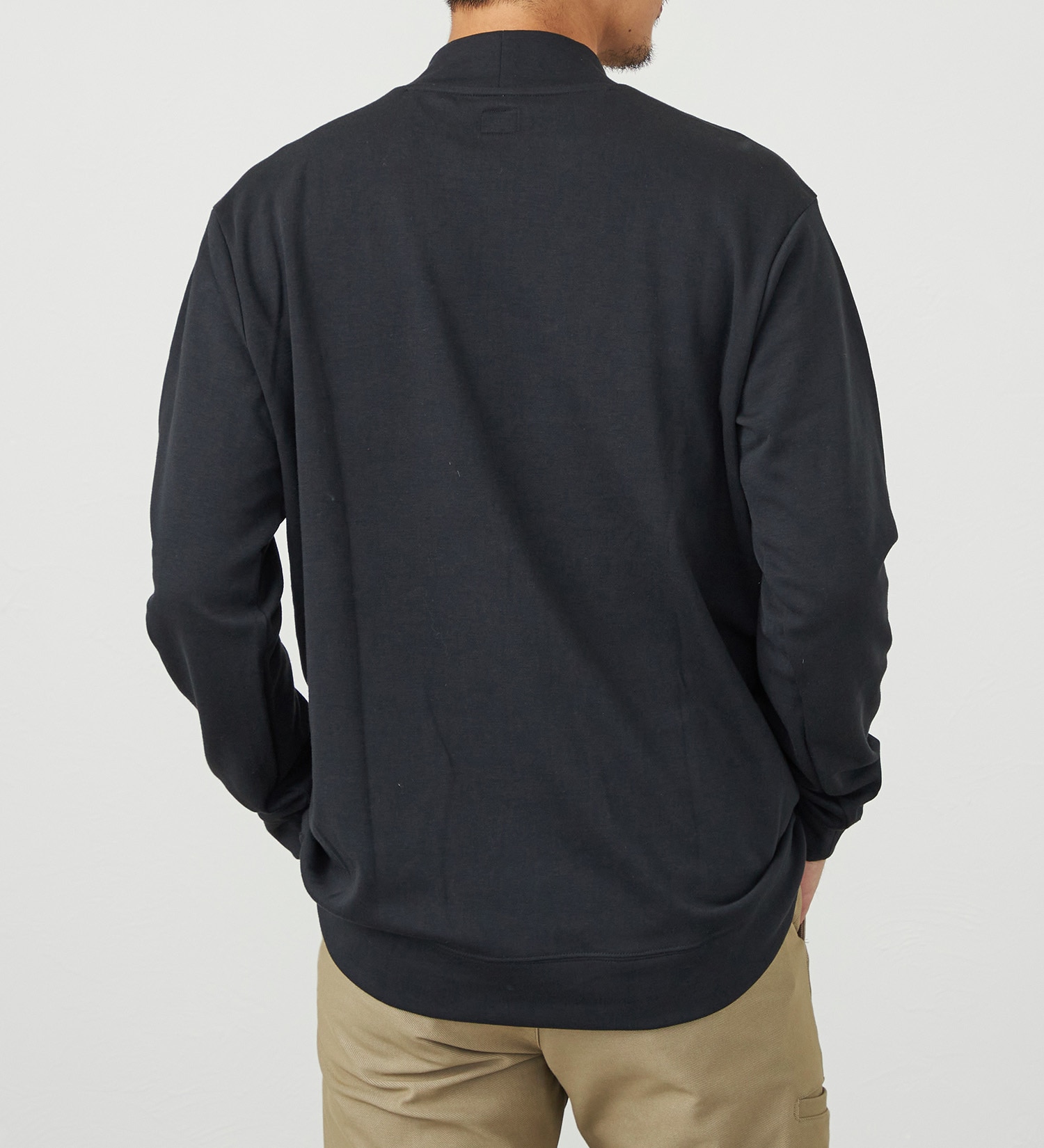 EDWIN(エドウイン)のEDWIN GOLF モックネックTシャツ|トップス/Tシャツ/カットソー/メンズ|ブラック