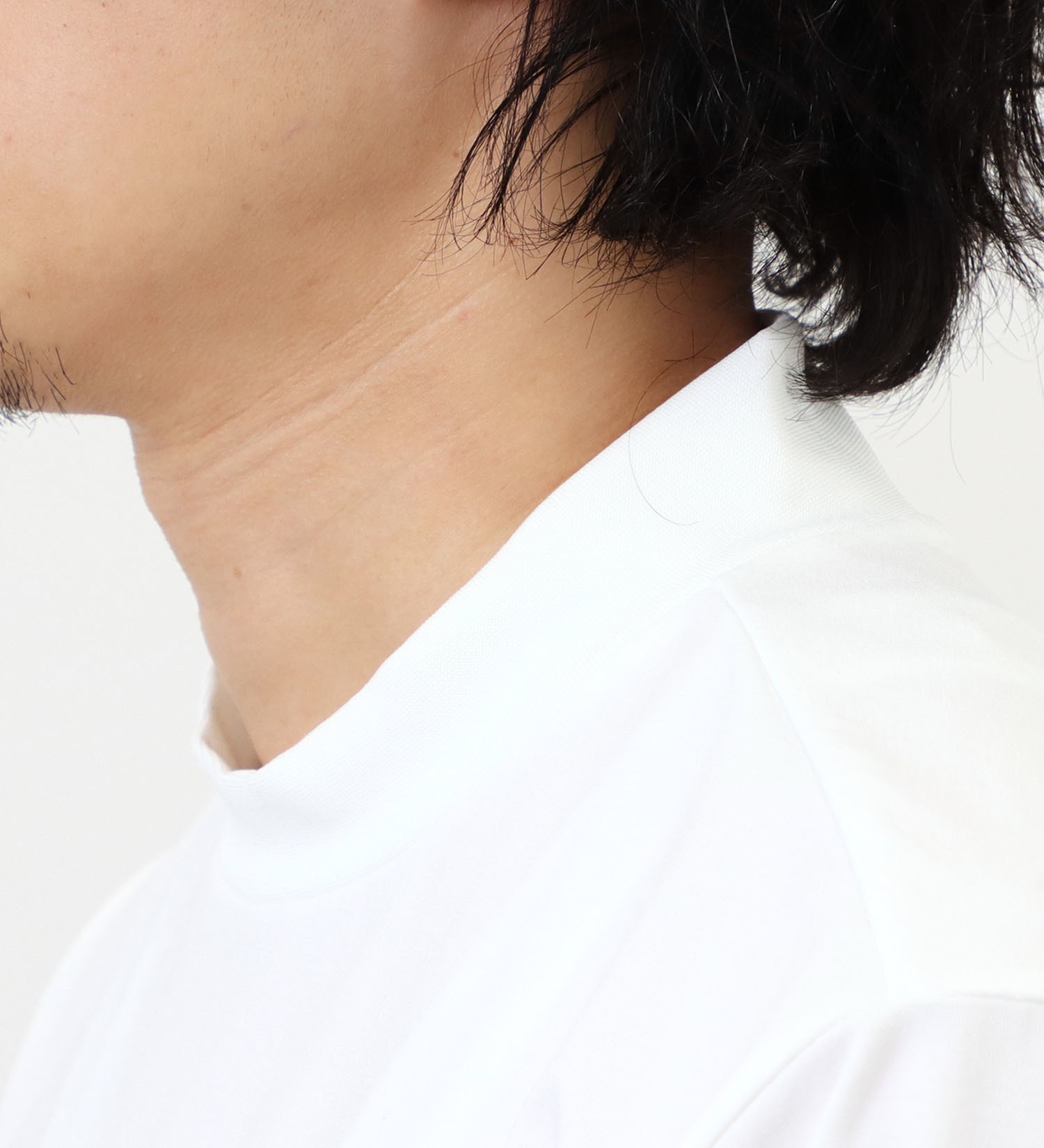 EDWIN(エドウイン)のEDWIN GOLF モックネックTシャツ【吸水速乾】|トップス/Tシャツ/カットソー/メンズ|ホワイト