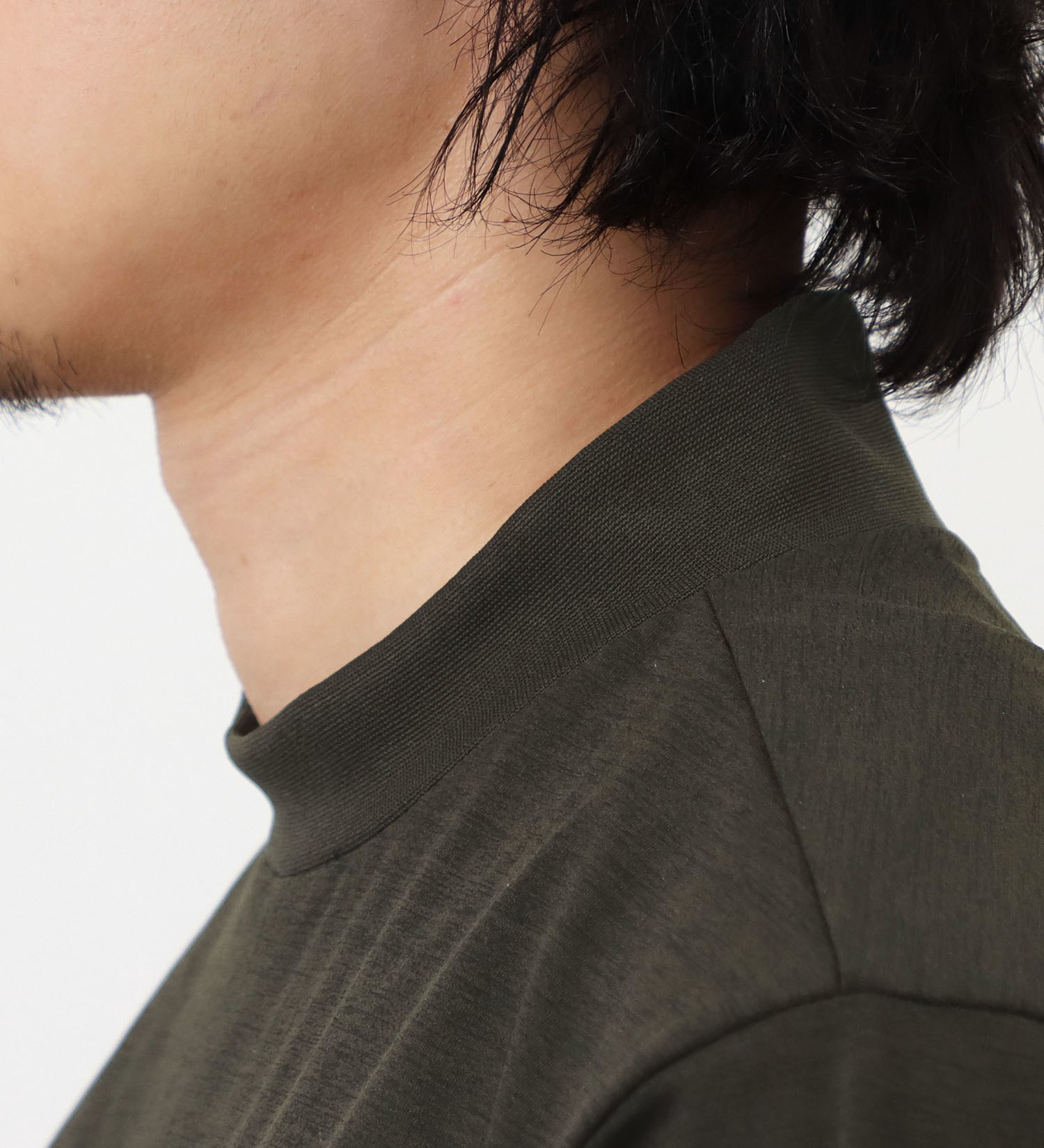 EDWIN(エドウイン)のEDWIN GOLF モックネックTシャツ【吸水速乾】|トップス/Tシャツ/カットソー/メンズ|チャコールグレー
