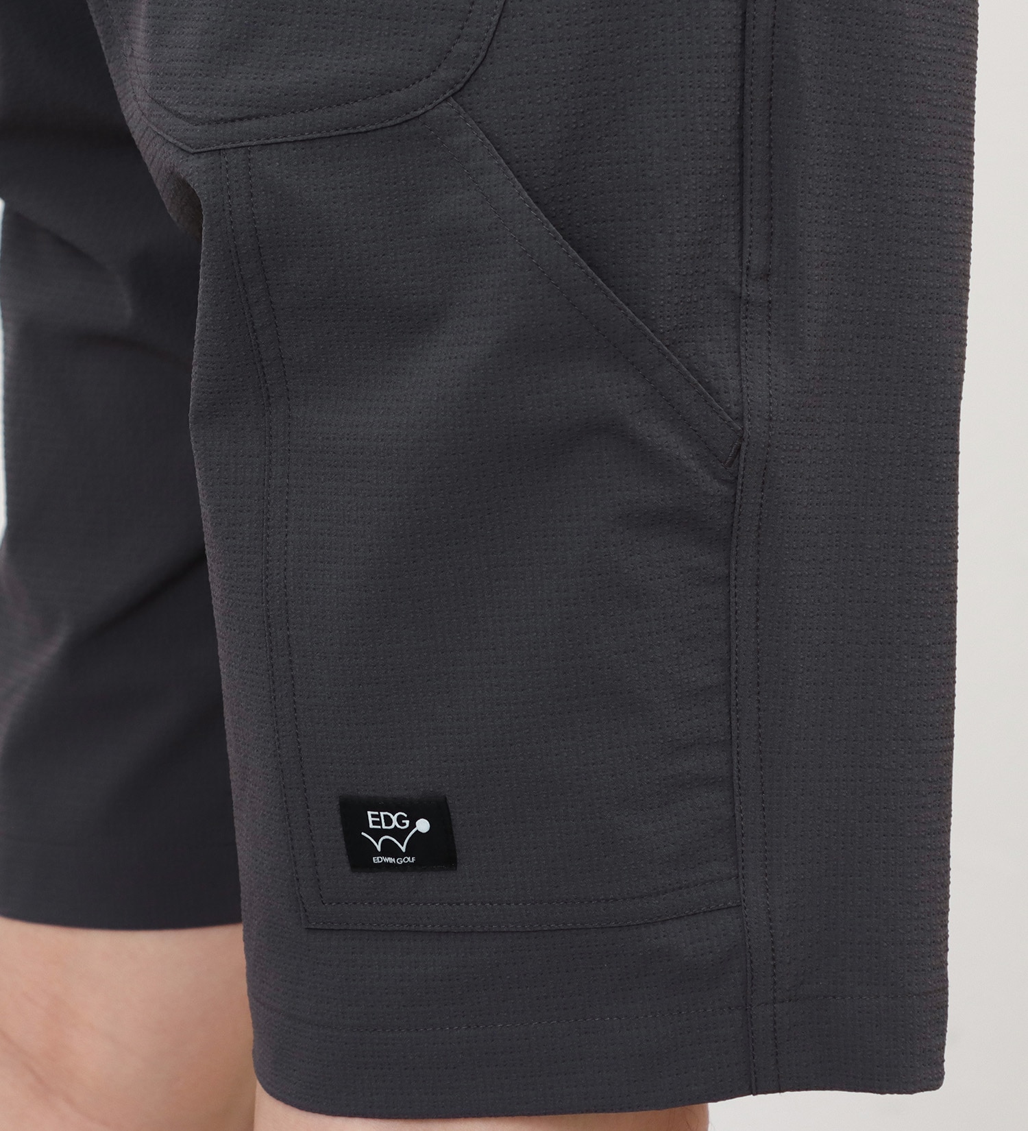 EDWIN(エドウイン)のEDWIN GOLF ストレッチショートパンツ【軽量速乾】|パンツ/ショート丈/メンズ|ブラック