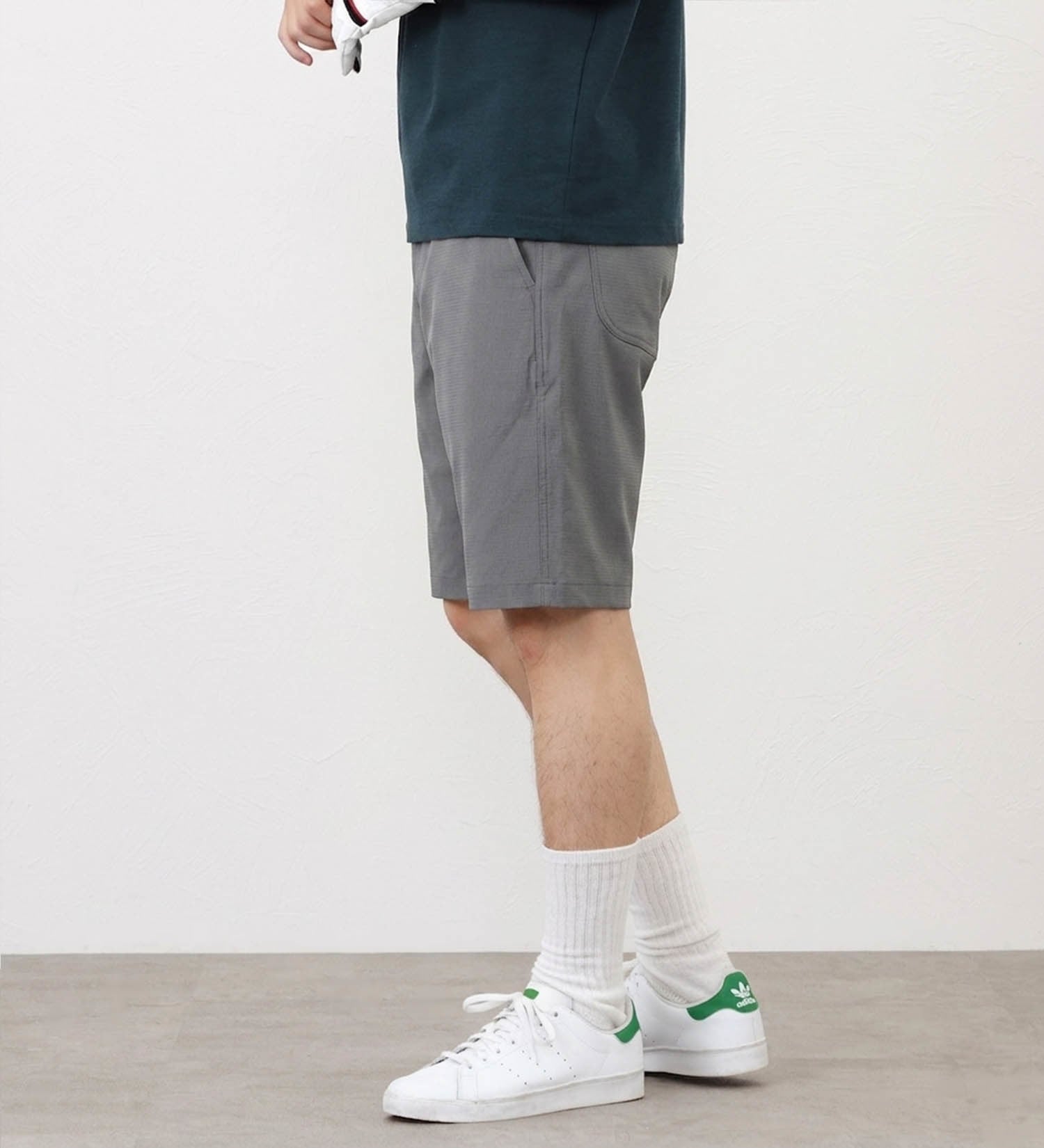 EDWIN(エドウイン)のEDWIN GOLF ストレッチショートパンツ【軽量速乾】|パンツ/ショート丈/メンズ|チャコールグレー