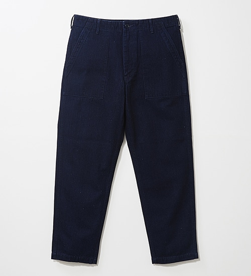 【コンセプトショップ限定】INDIGO GARMENTS FATIGUE PANTS