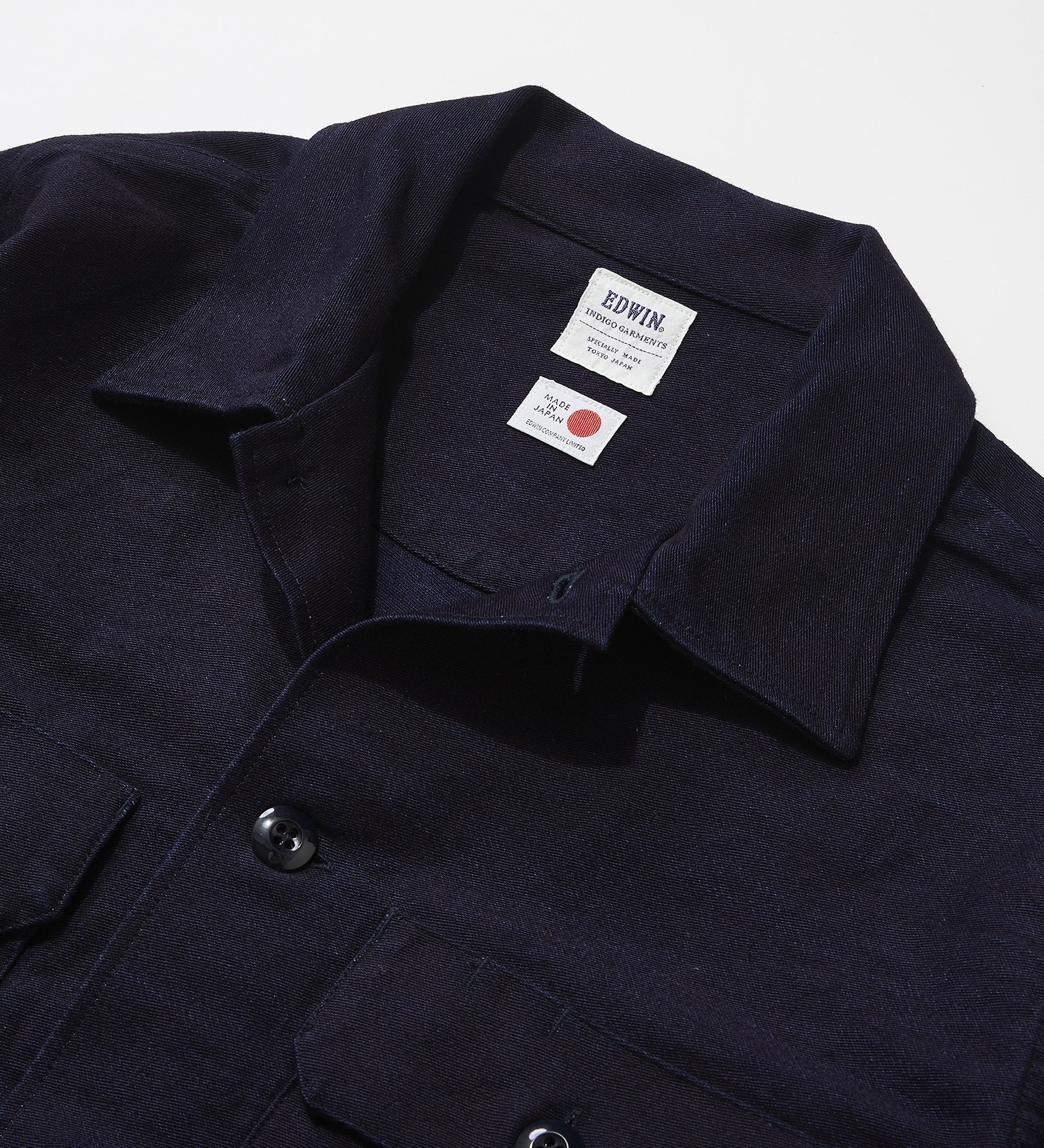 EDWIN(エドウイン)の【コンセプトショップ限定】INDIGO GARMENTS FATIGUE JACKET|ジャケット/アウター/その他アウター/メンズ|ネイビー3