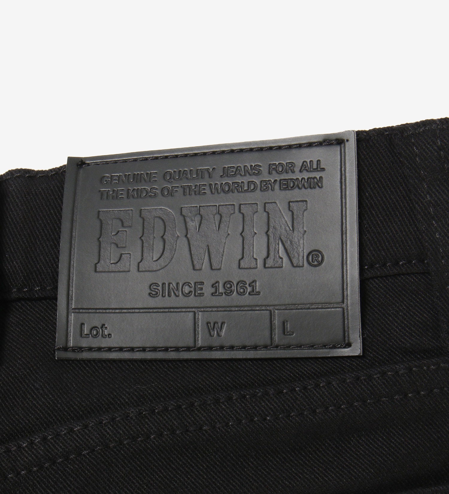 EDWIN(エドウイン)の【試着対象】キッズ ベーシックスキニーパンツ 【130-160cm】|パンツ/パンツ/キッズ|ブラック
