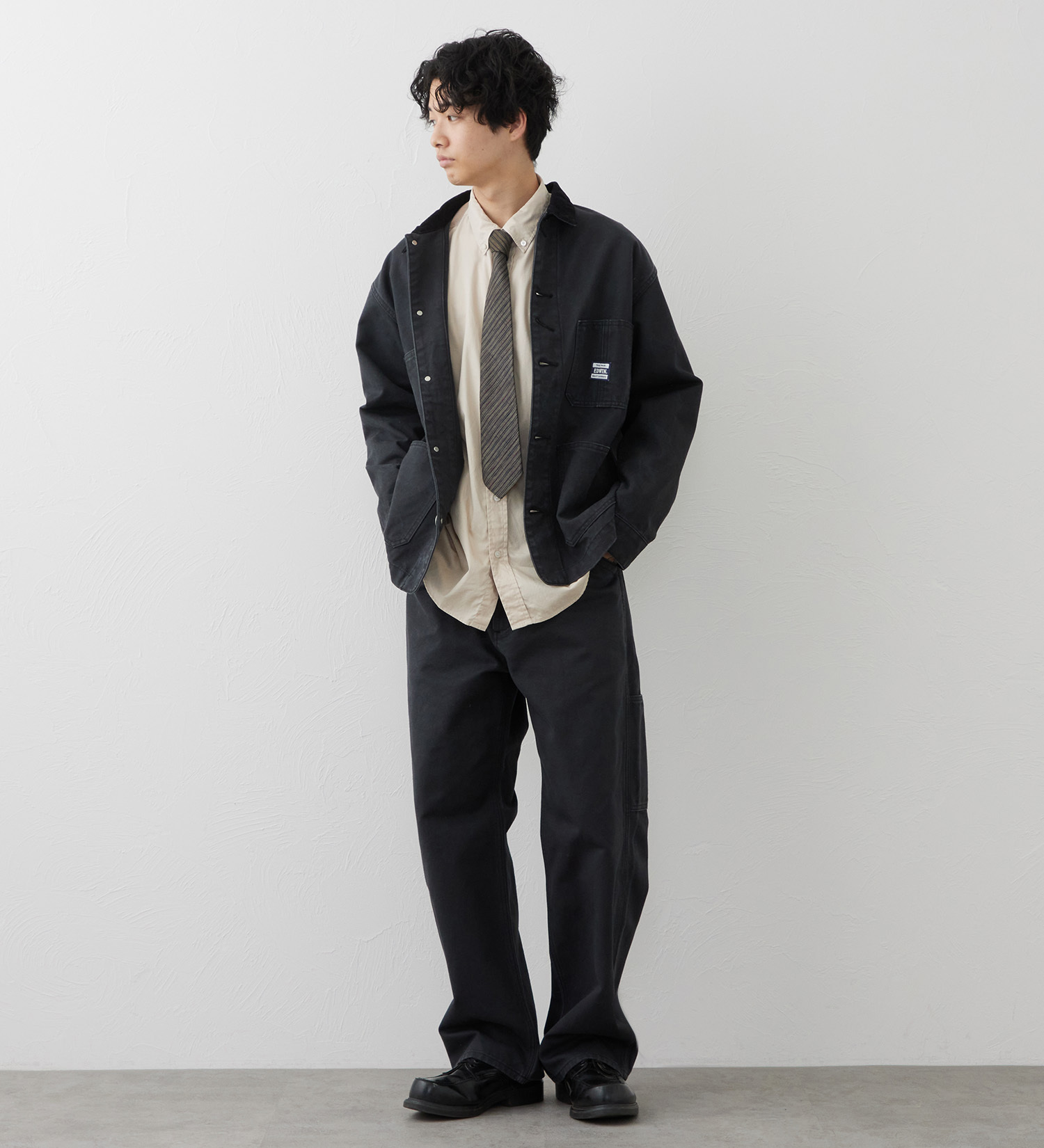 EDWIN(エドウイン)のEDWIN WORKWEAR スタンダードペインターパンツ|パンツ/パンツ/メンズ|ブラック
