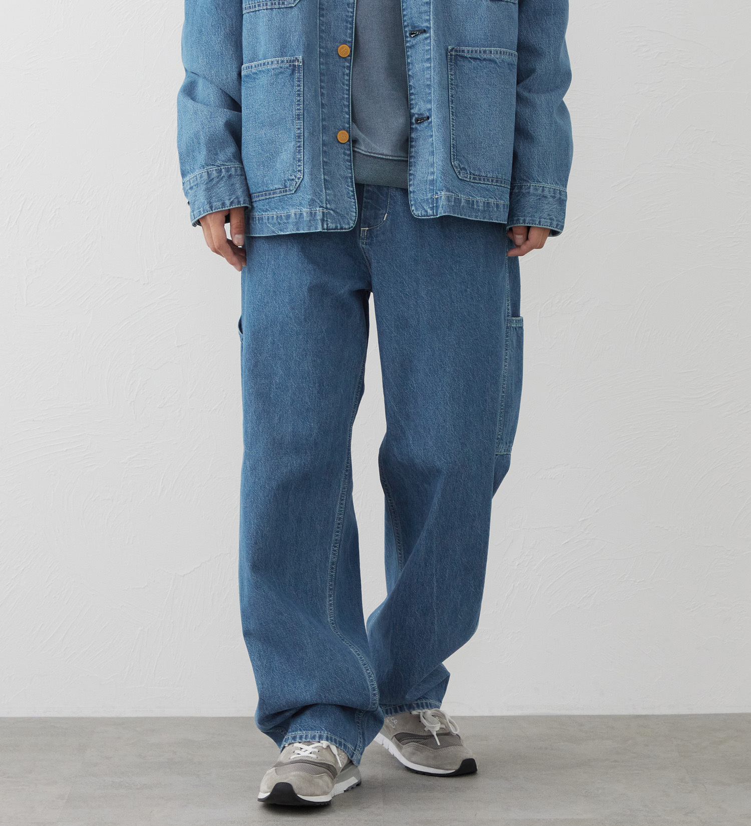 EDWIN(エドウイン)のEDWIN WORKWEAR スタンダードペインターパンツ|パンツ/デニム / ジーンズパンツ/メンズ|淡色ブルー