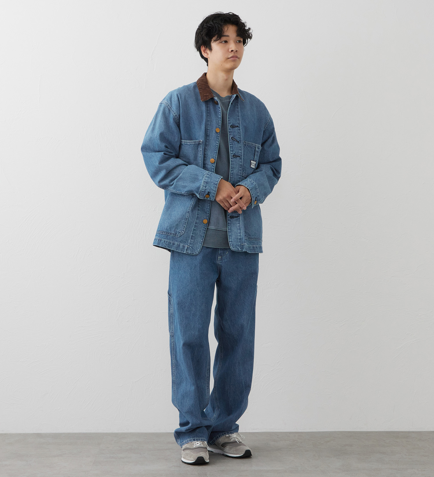 EDWIN(エドウイン)のEDWIN WORKWEAR スタンダードペインターパンツ|パンツ/デニム / ジーンズパンツ/メンズ|淡色ブルー