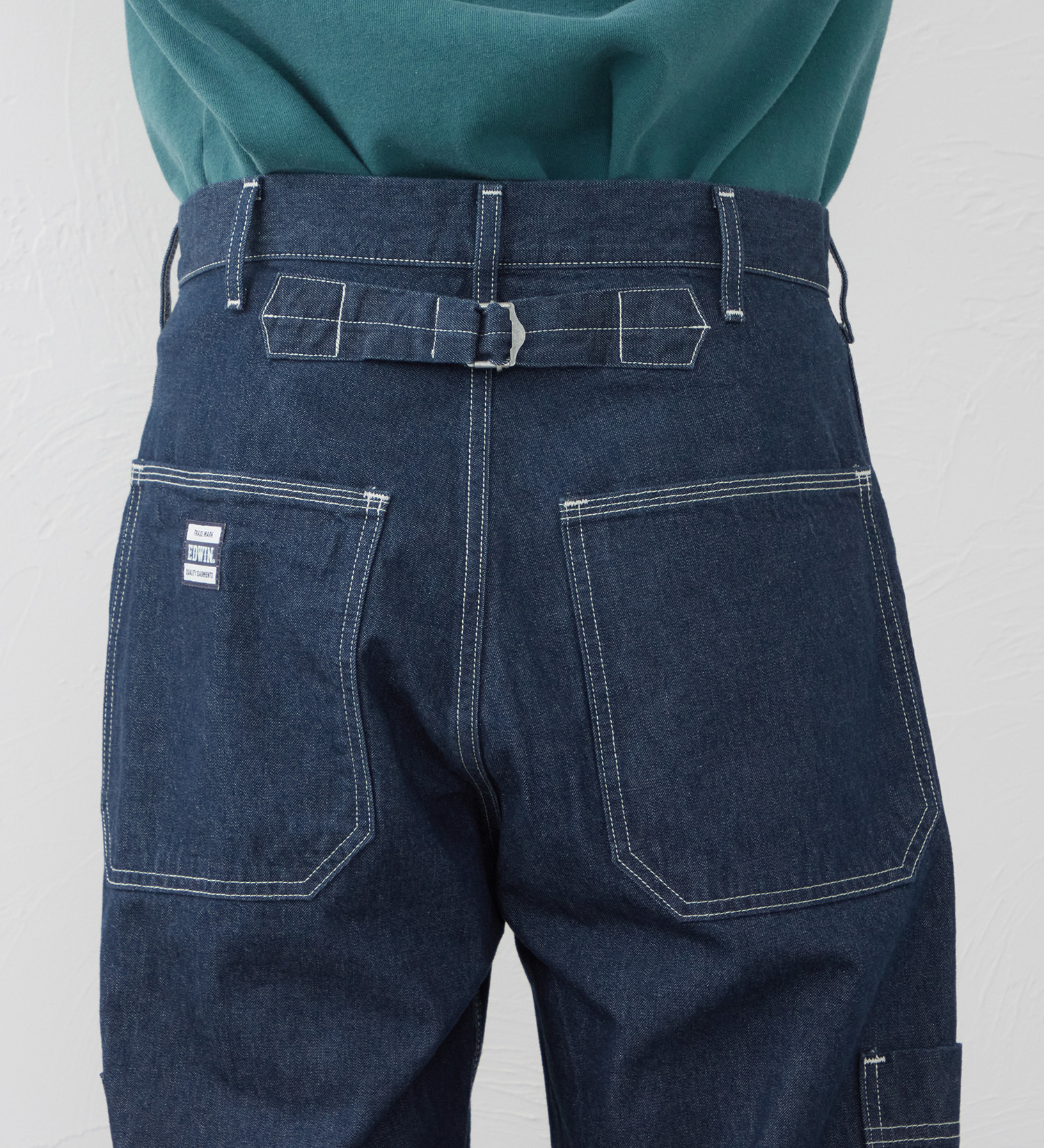 EDWIN(エドウイン)のEDWIN WORKWEAR シンチバックパンツ|パンツ/デニム / ジーンズパンツ/メンズ|インディゴブルー