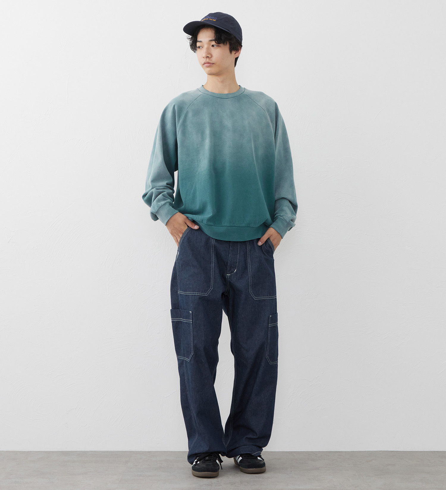 EDWIN(エドウイン)のEDWIN WORKWEAR シンチバックパンツ|パンツ/デニム / ジーンズパンツ/メンズ|インディゴブルー
