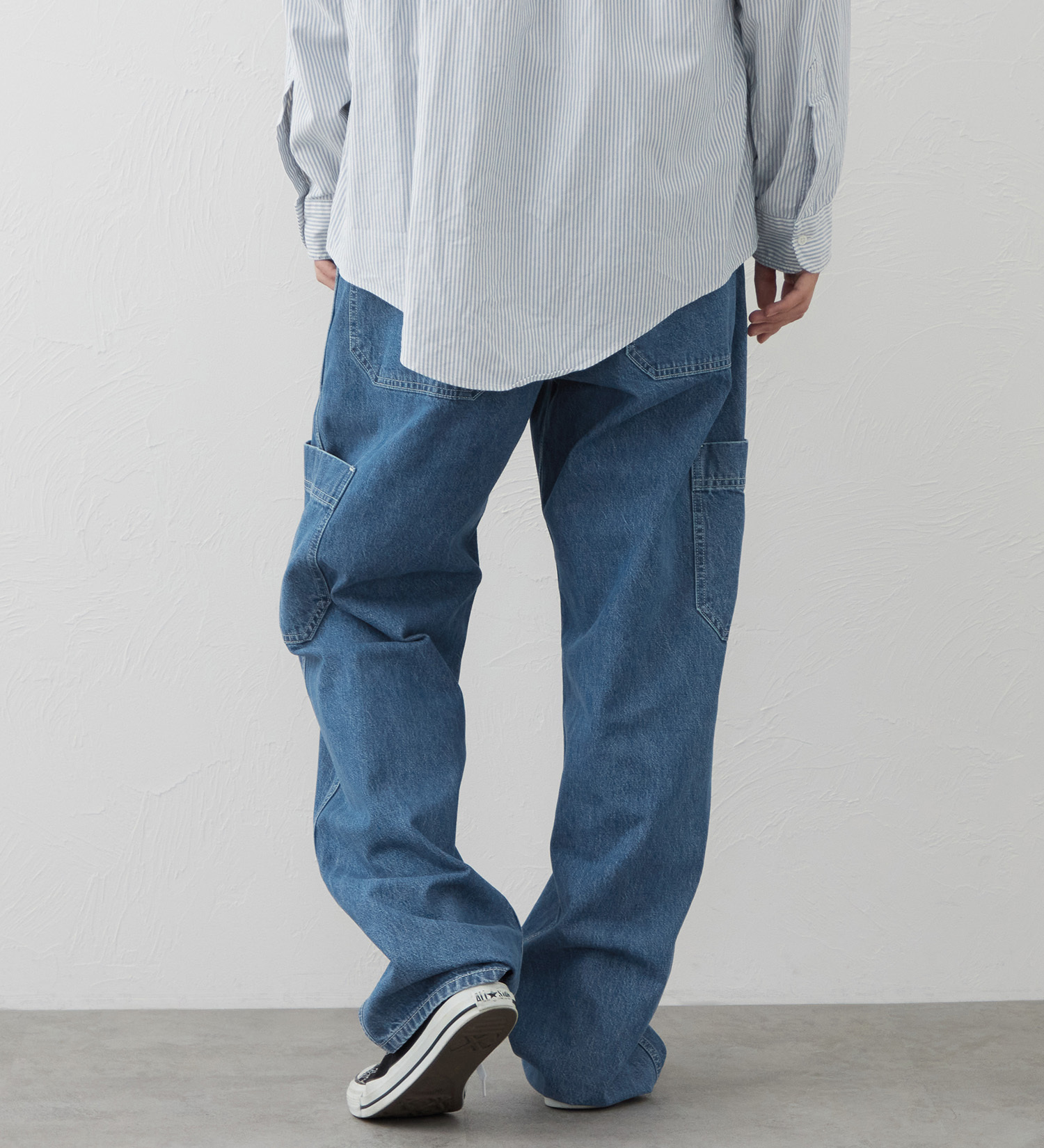 EDWIN(エドウイン)のEDWIN WORKWEAR シンチバックパンツ|パンツ/デニム / ジーンズパンツ/メンズ|淡色ブルー
