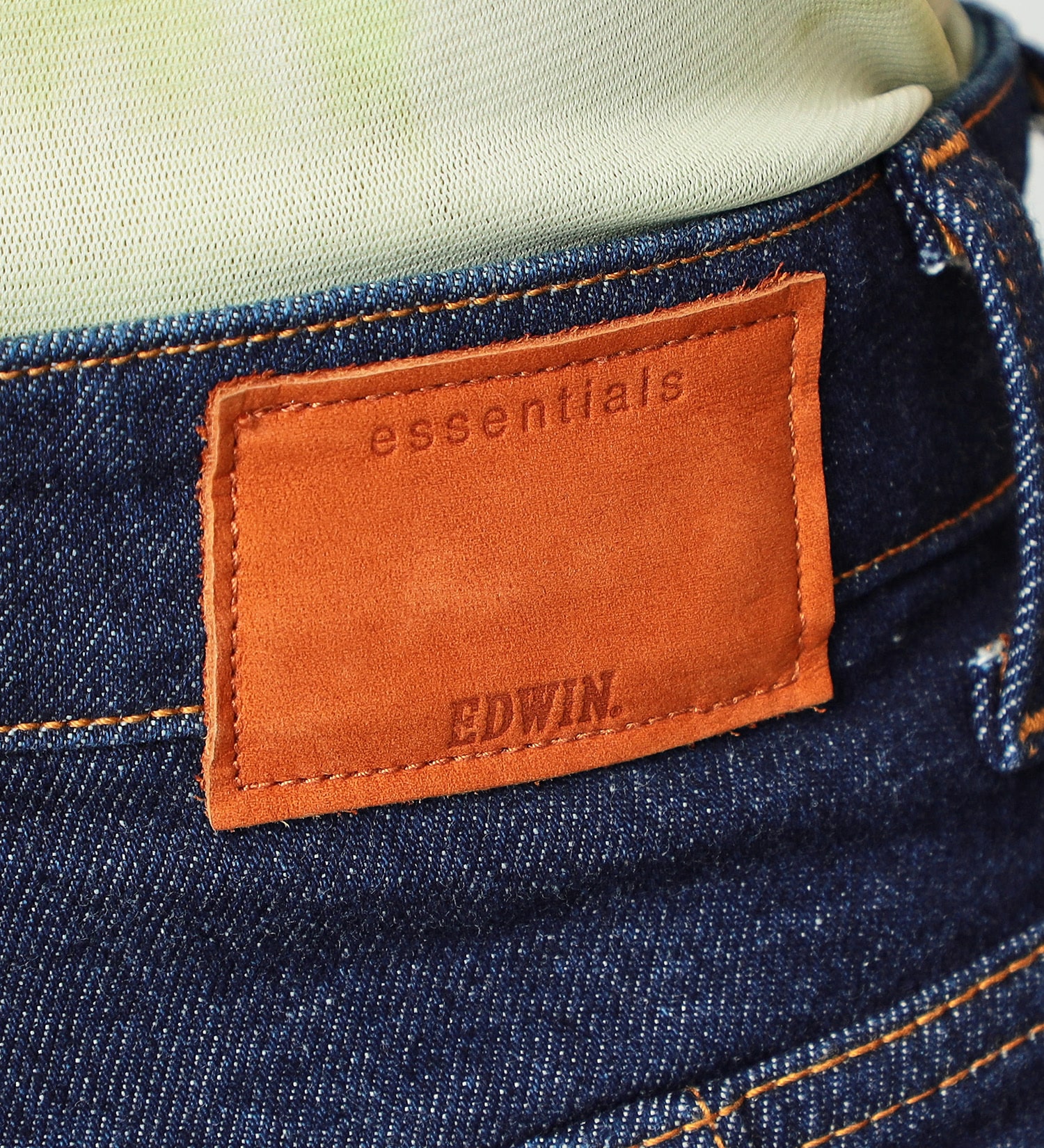 EDWIN(エドウイン)の【試着対象】essentials マムズデニムパンツ|パンツ/デニムパンツ/レディース|インディゴブルー
