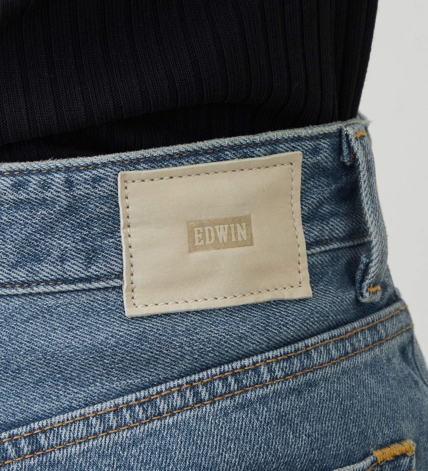 EDWIN(エドウイン)の【試着対象】ルーズストレート デニムパンツ ジーンズ|パンツ/デニム / ジーンズパンツ/レディース|淡色ブルー