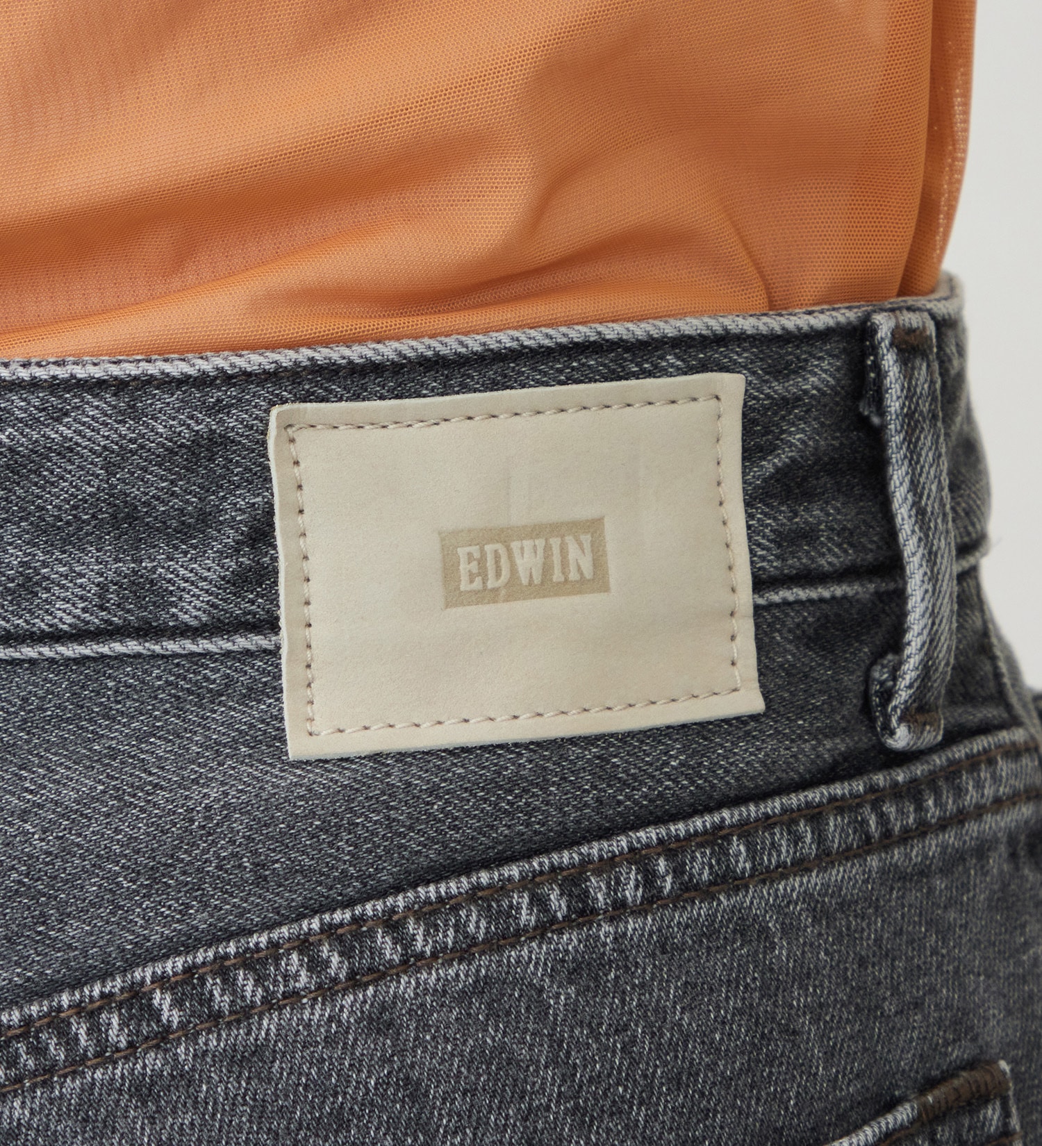 EDWIN(エドウイン)の【試着対象】ルーズストレート デニムパンツ ジーンズ|パンツ/デニム / ジーンズパンツ/レディース|ブラックデニム