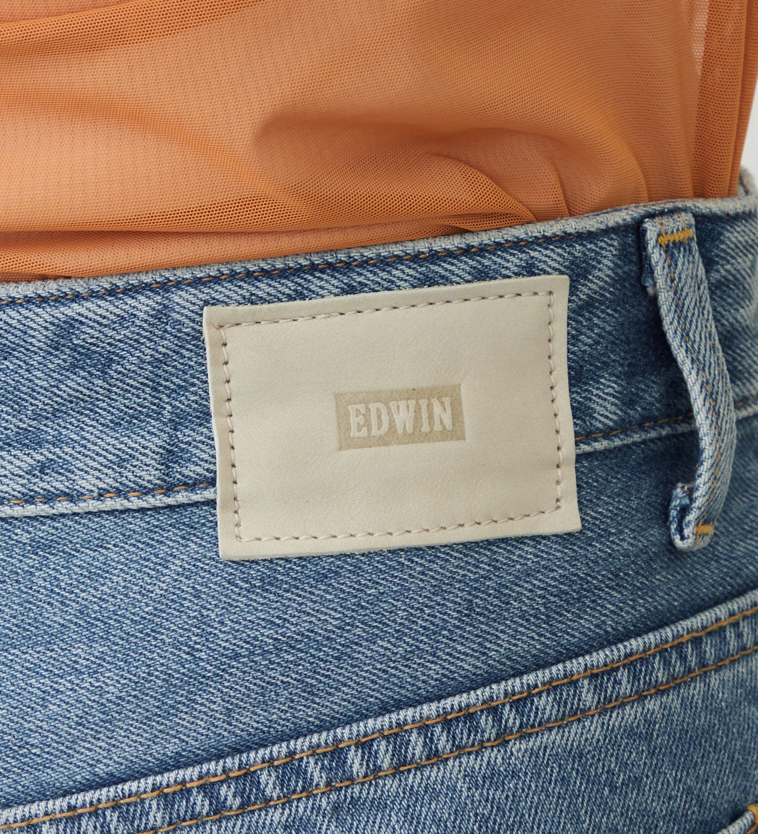 EDWIN(エドウイン)の【試着対象】ワイドストレート デニムパンツ ジーンズ|パンツ/デニム / ジーンズパンツ/レディース|淡色ブルー