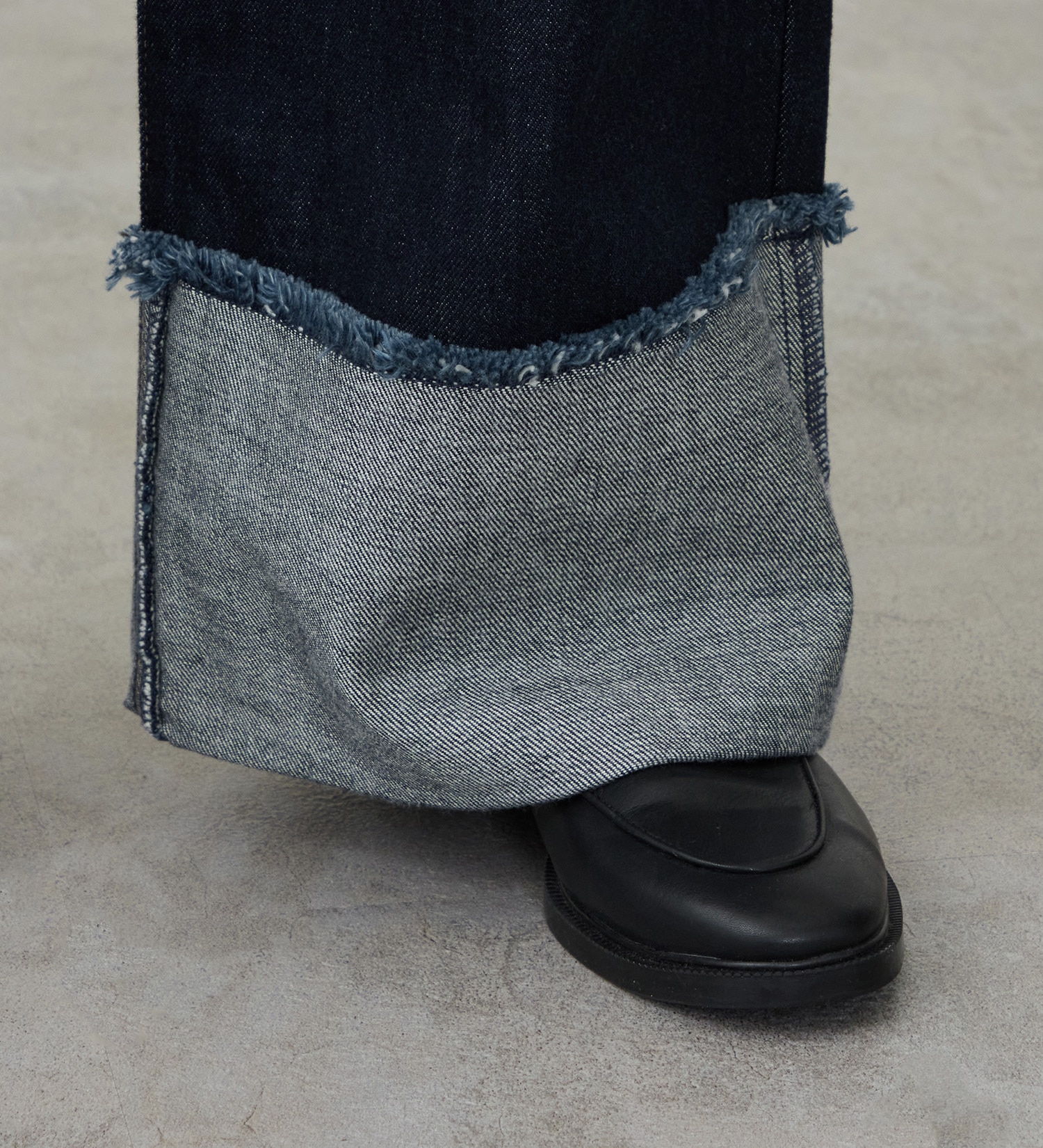 EDWIN(エドウイン)の【試着対象】ロールアップ ストレート デニムパンツ ジーンズ|パンツ/デニム / ジーンズパンツ/レディース|インディゴブルー