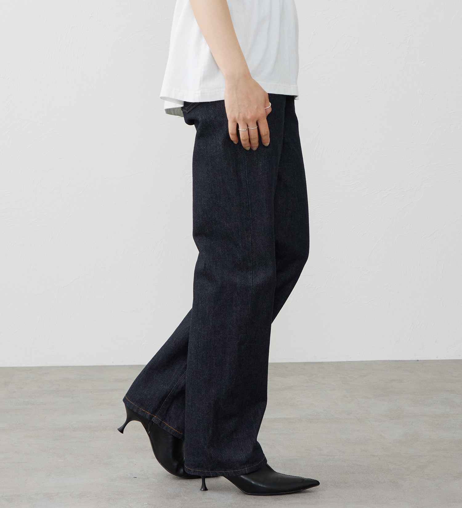 EDWIN(エドウイン)の【試着対象】503 ストレート デニムパンツ ジーンズ|パンツ/デニム / ジーンズパンツ/レディース|インディゴブルー