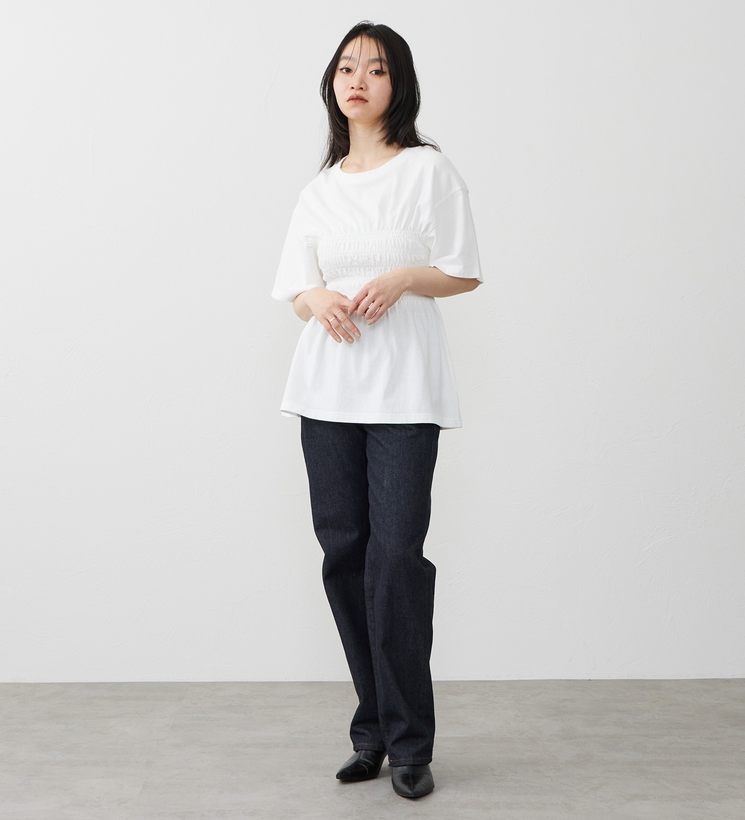 EDWIN(エドウイン)の【試着対象】503 ストレート デニムパンツ ジーンズ|パンツ/デニム / ジーンズパンツ/レディース|インディゴブルー