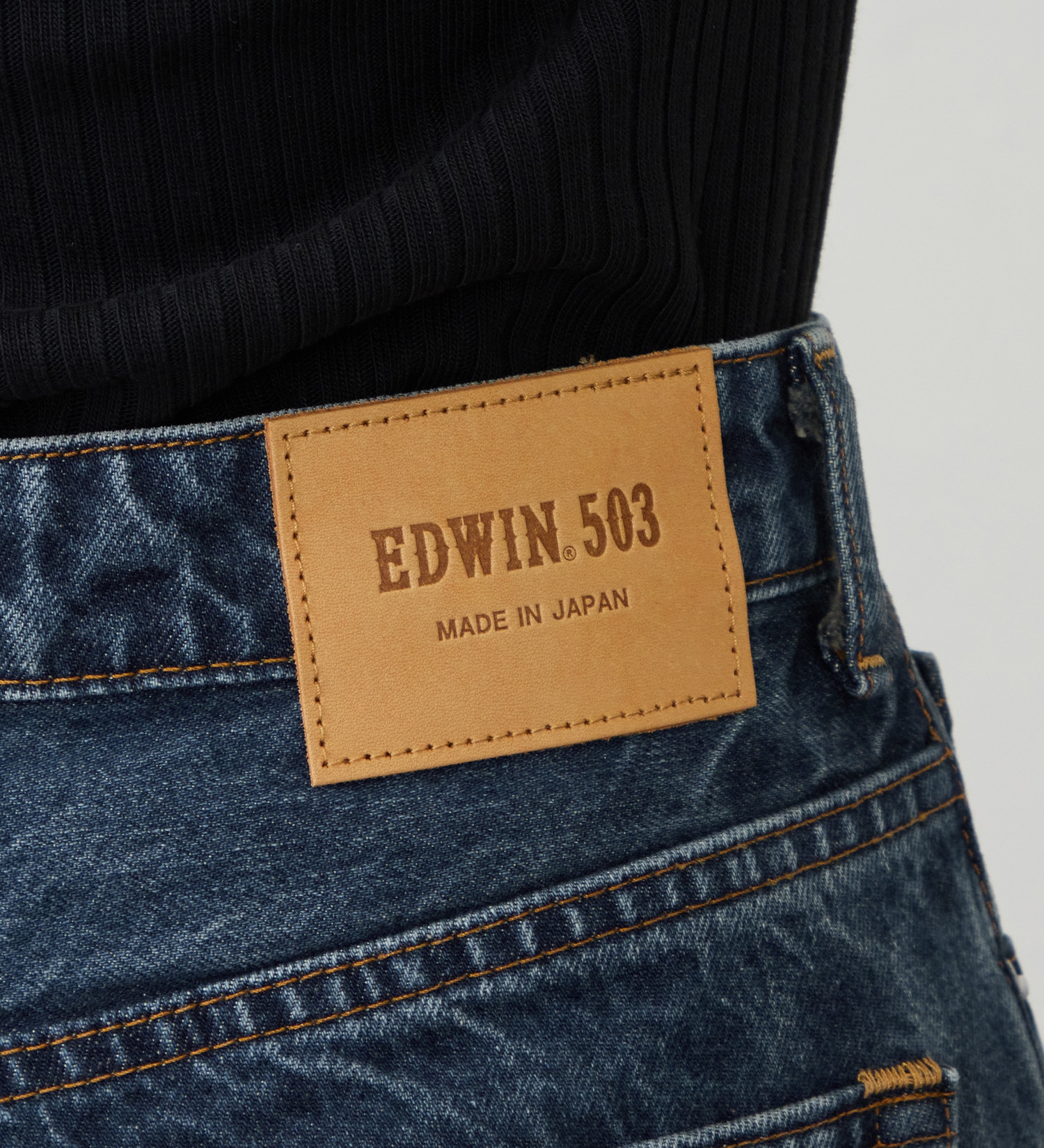 EDWIN(エドウイン)の【試着対象】503 ストレート デニムパンツ ジーンズ|パンツ/デニム / ジーンズパンツ/レディース|濃色ブルー