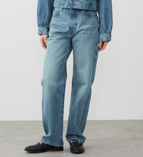 EDWIN(エドウイン)の【試着対象】503 ストレート デニムパンツ ジーンズ|パンツ/デニム/レディース|淡色ブルー