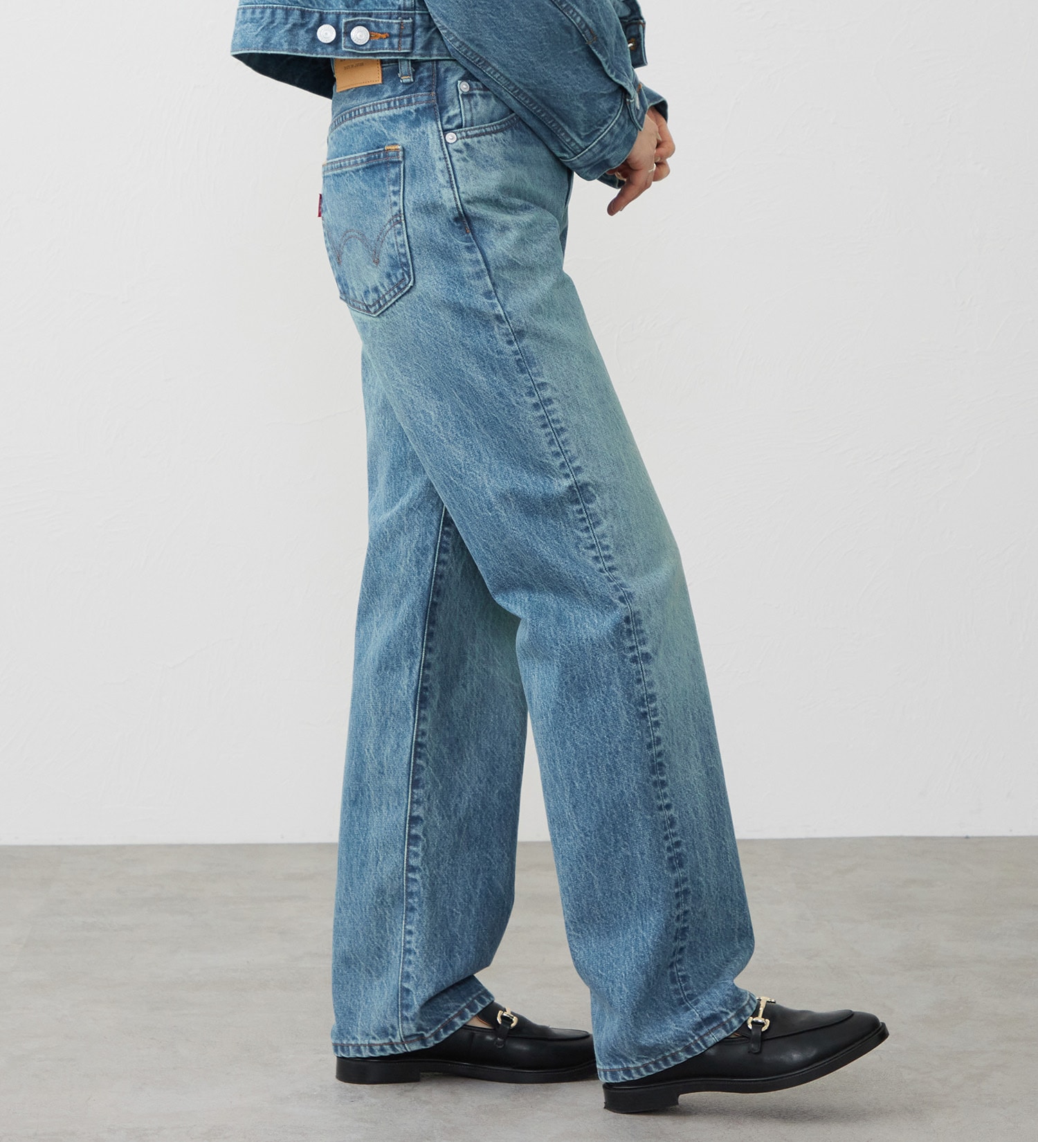 EDWIN(エドウイン)の【試着対象】503 ストレート デニムパンツ ジーンズ|パンツ/デニム / ジーンズパンツ/レディース|淡色ブルー