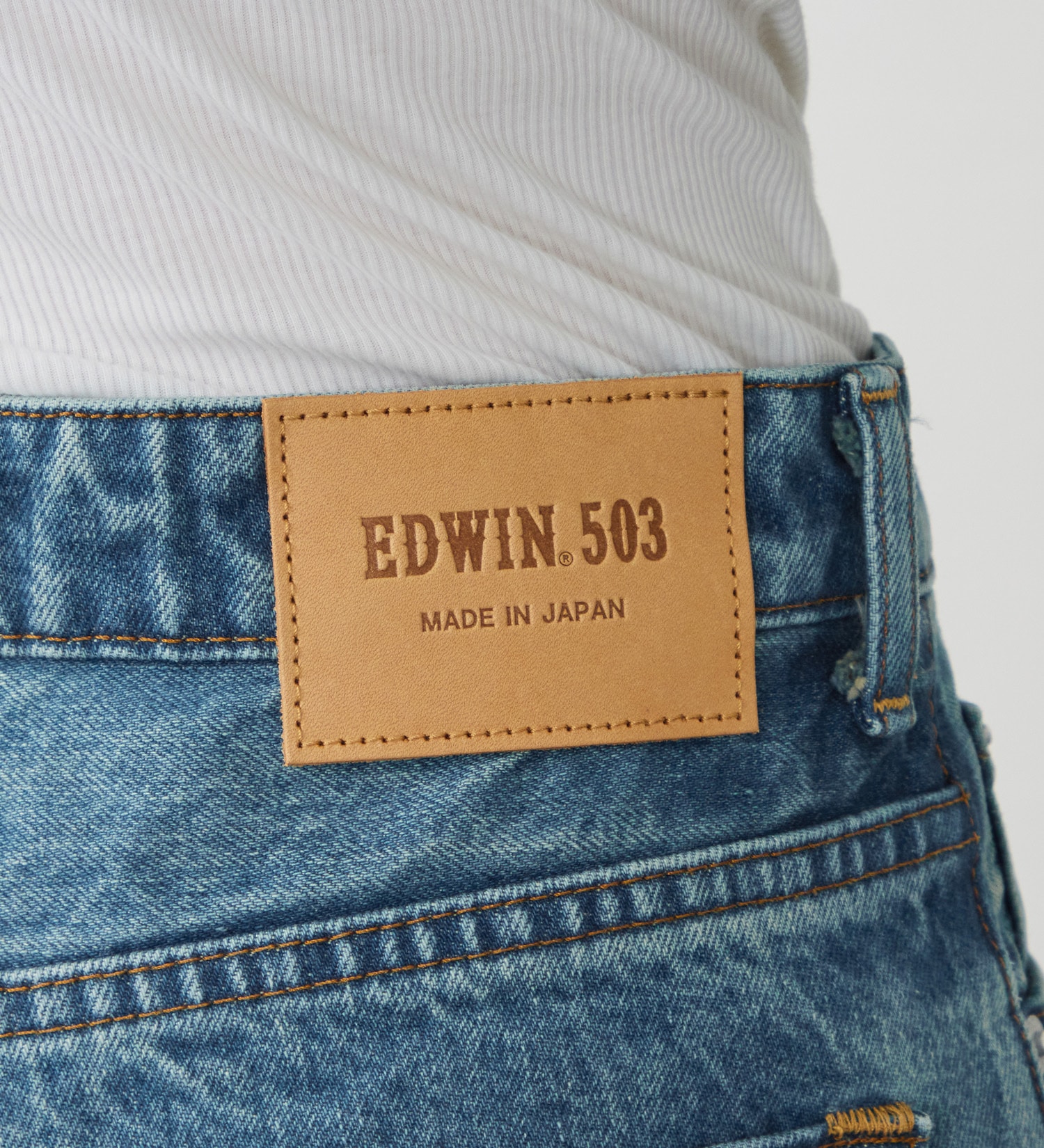 EDWIN(エドウイン)の【試着対象】503 ストレート デニムパンツ ジーンズ|パンツ/デニム / ジーンズパンツ/レディース|淡色ブルー
