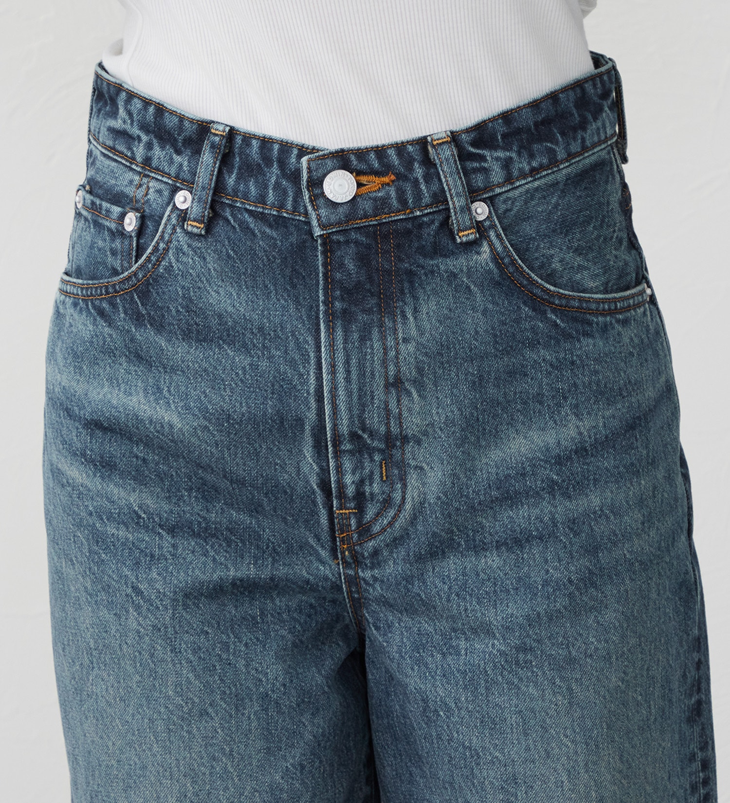 EDWIN(エドウイン)の【試着対象】503 ワイド デニムパンツ ジーンズ|パンツ/デニム / ジーンズパンツ/レディース|濃色ブルー