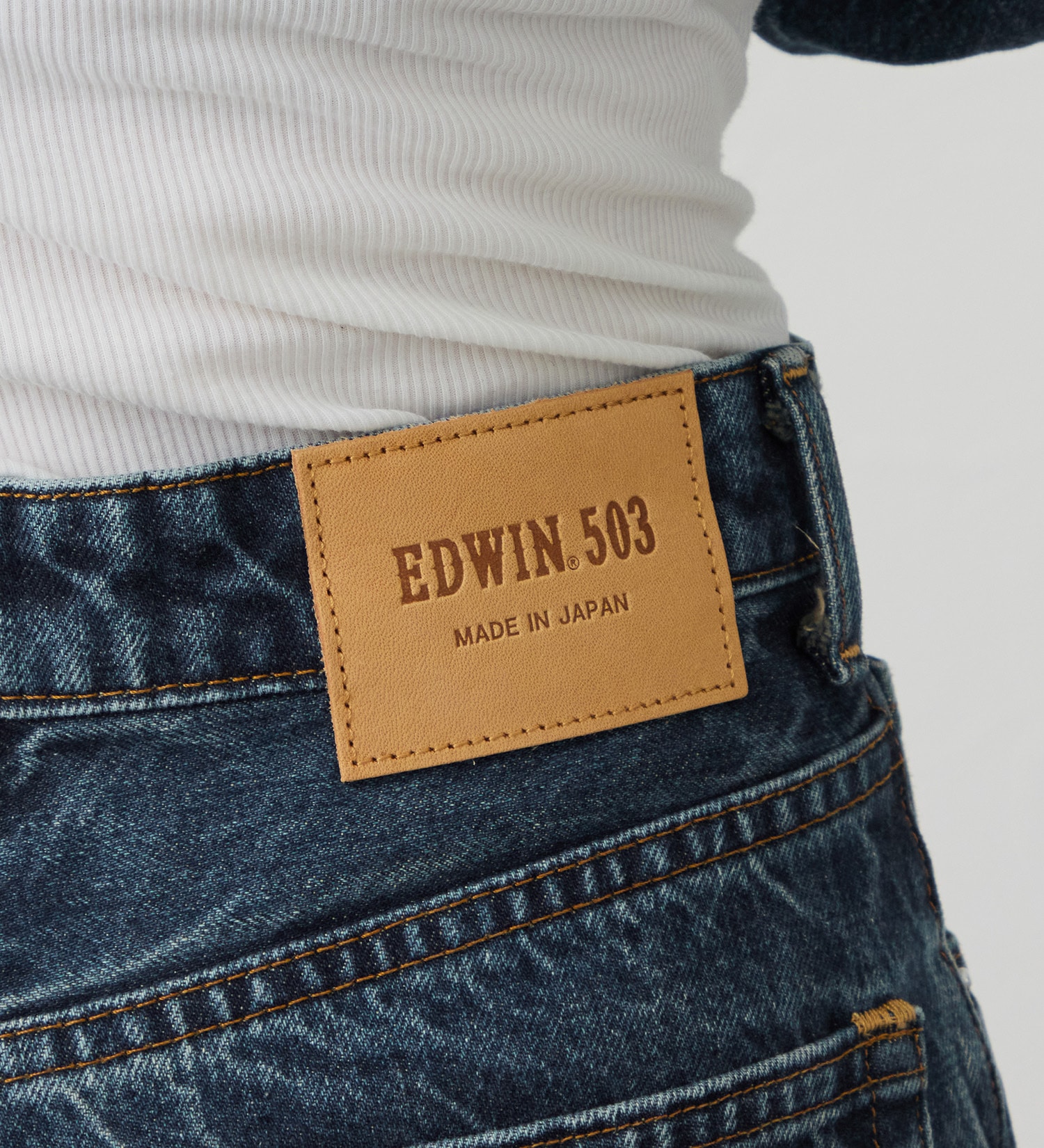 EDWIN(エドウイン)の【試着対象】503 ワイド デニムパンツ ジーンズ|パンツ/デニム / ジーンズパンツ/レディース|濃色ブルー