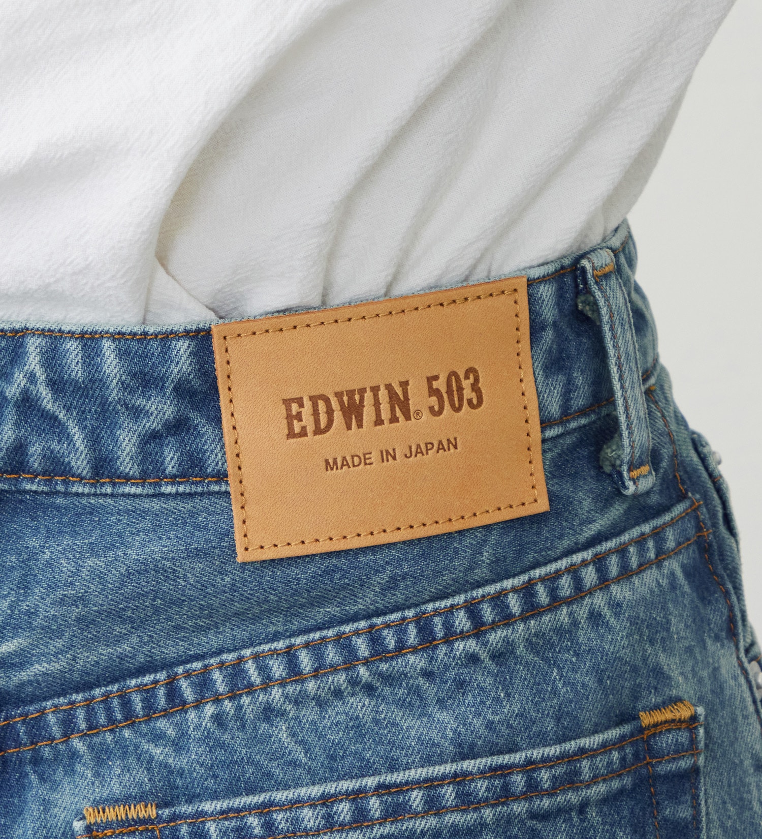 EDWIN(エドウイン)の【試着対象】503 ワイド デニムパンツ ジーンズ|パンツ/デニム / ジーンズパンツ/レディース|淡色ブルー