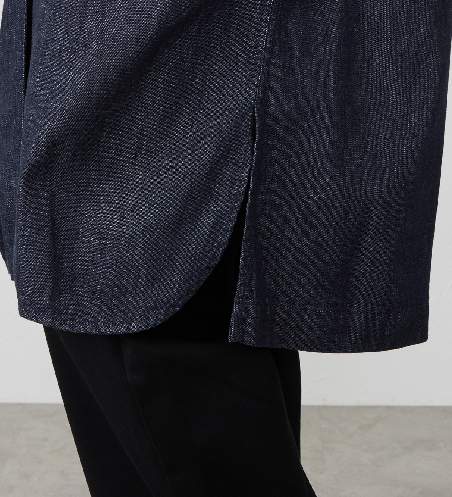 EDWIN(エドウイン)の【試着対象】デニムシャツコート|ジャケット/アウター/コート/レディース|インディゴブルー