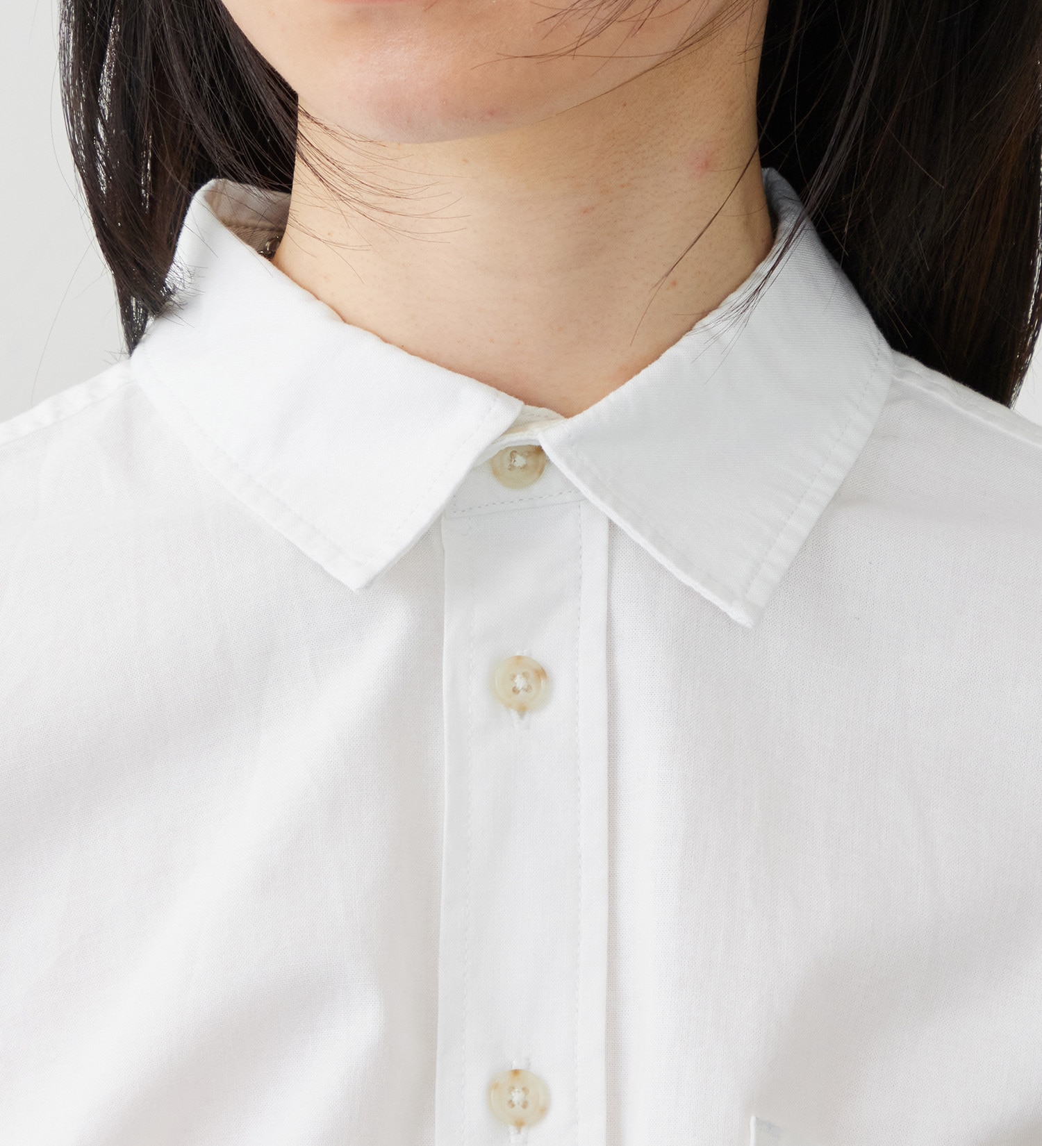 EDWIN(エドウイン)のEDWIN LADIES ルーズシルエット 半袖シャツ|トップス/シャツ/ブラウス/レディース|ホワイト