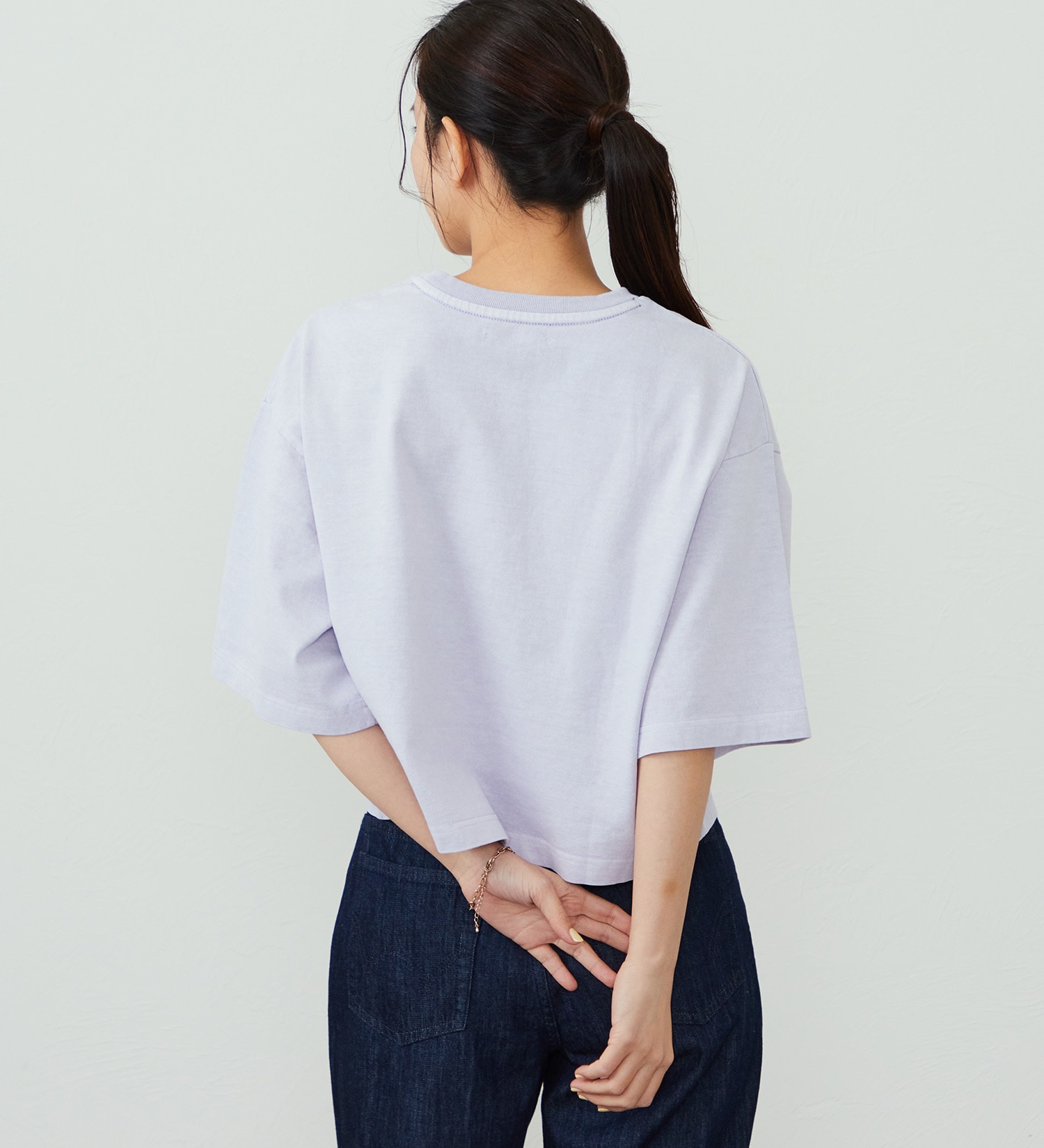 EDWIN(エドウイン)のEDWIN LADIES ロゴポケットTシャツ 半袖|トップス/Tシャツ/カットソー/レディース|ライトパープル