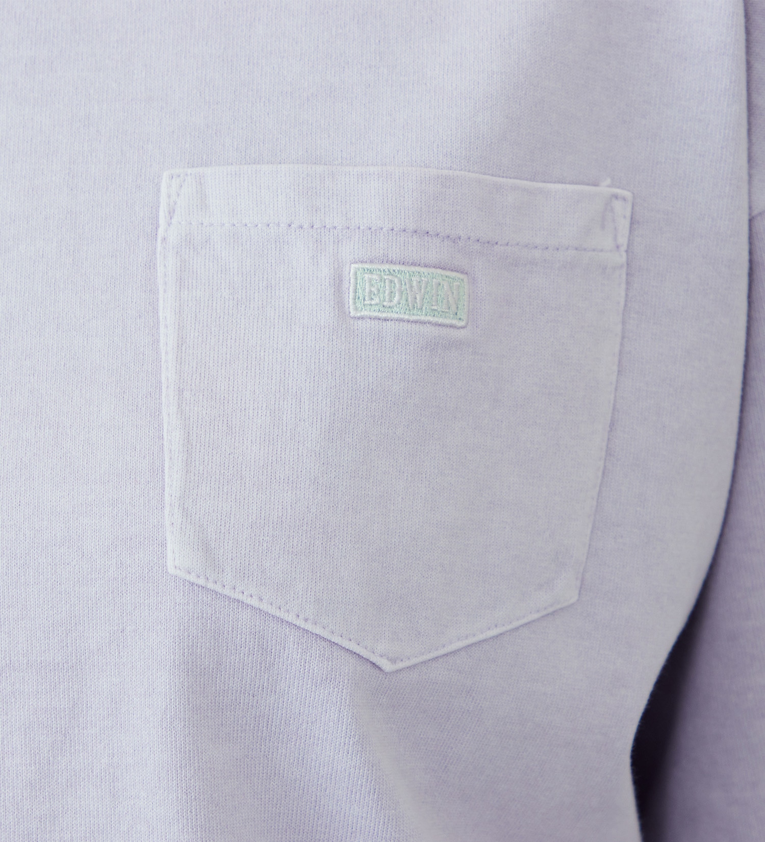EDWIN(エドウイン)のEDWIN LADIES ロゴポケットTシャツ 半袖|トップス/Tシャツ/カットソー/レディース|ライトパープル