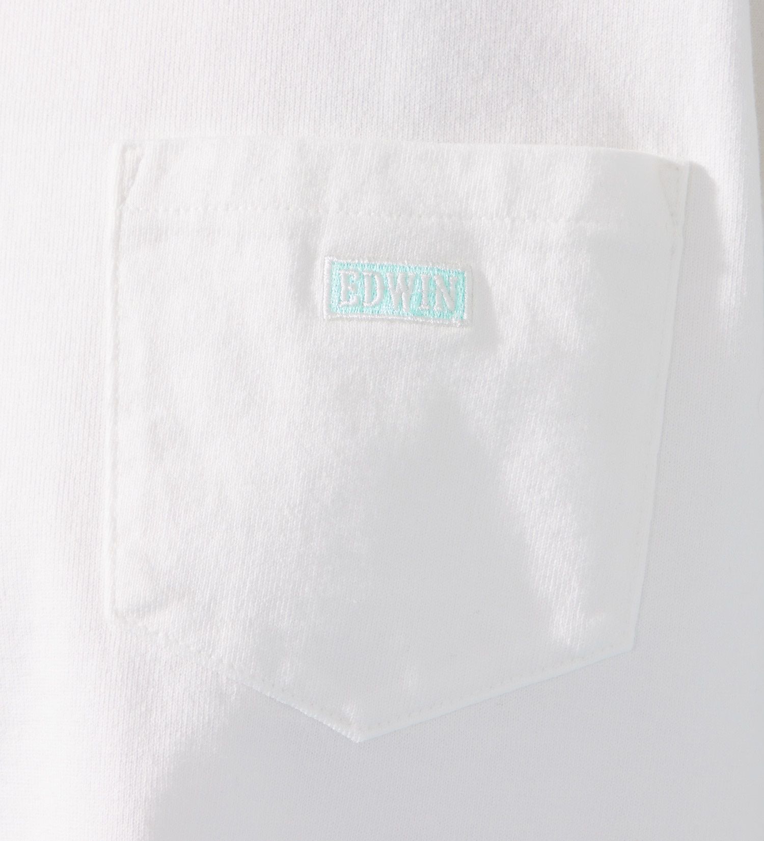 EDWIN(エドウイン)のEDWIN LADIES ロゴポケットTシャツ 半袖|トップス/Tシャツ/カットソー/レディース|ホワイト