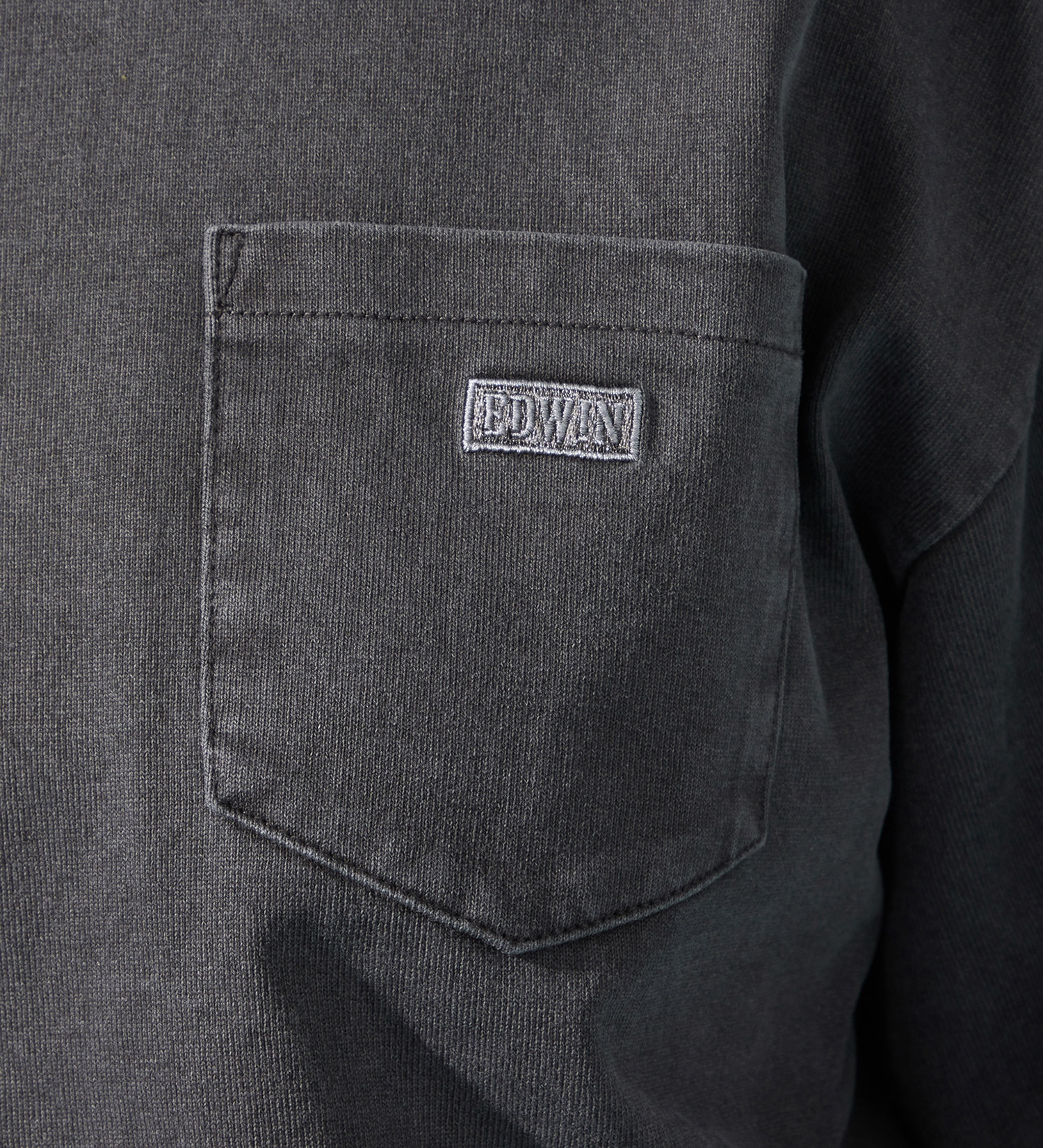 EDWIN(エドウイン)のEDWIN LADIES ロゴポケットTシャツ 半袖|トップス/Tシャツ/カットソー/レディース|ブラック