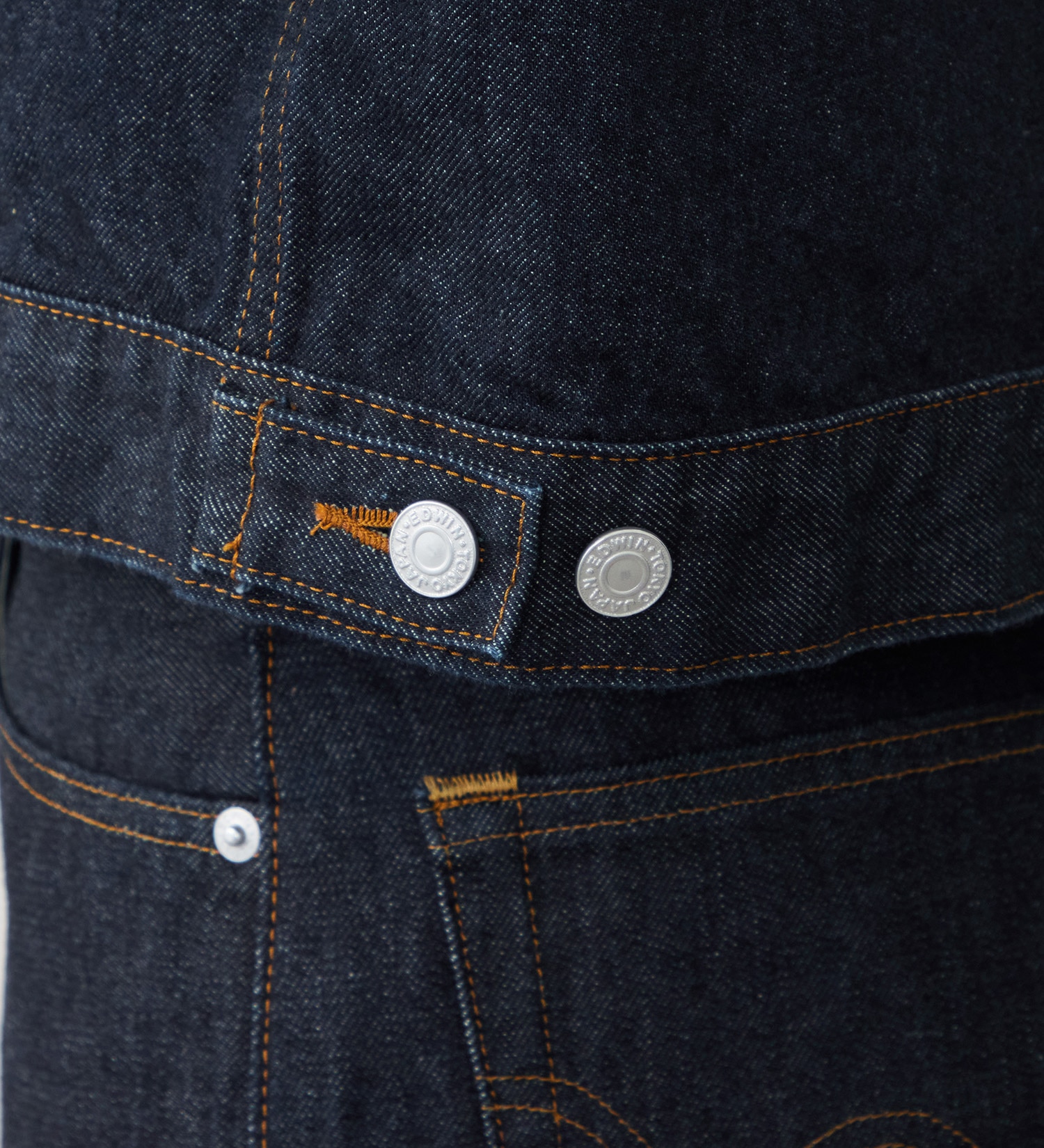 EDWIN(エドウイン)の【試着対象】503 ショートデニムジャケット Gジャン|ジャケット/アウター/デニムジャケット/レディース|インディゴブルー