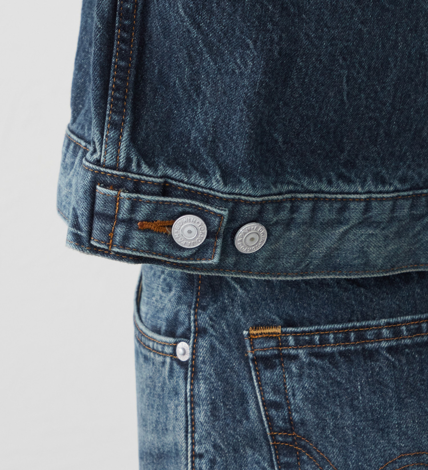 EDWIN(エドウイン)の【試着対象】503 ショートデニムジャケット Gジャン|ジャケット/アウター/デニムジャケット/レディース|濃色ブルー