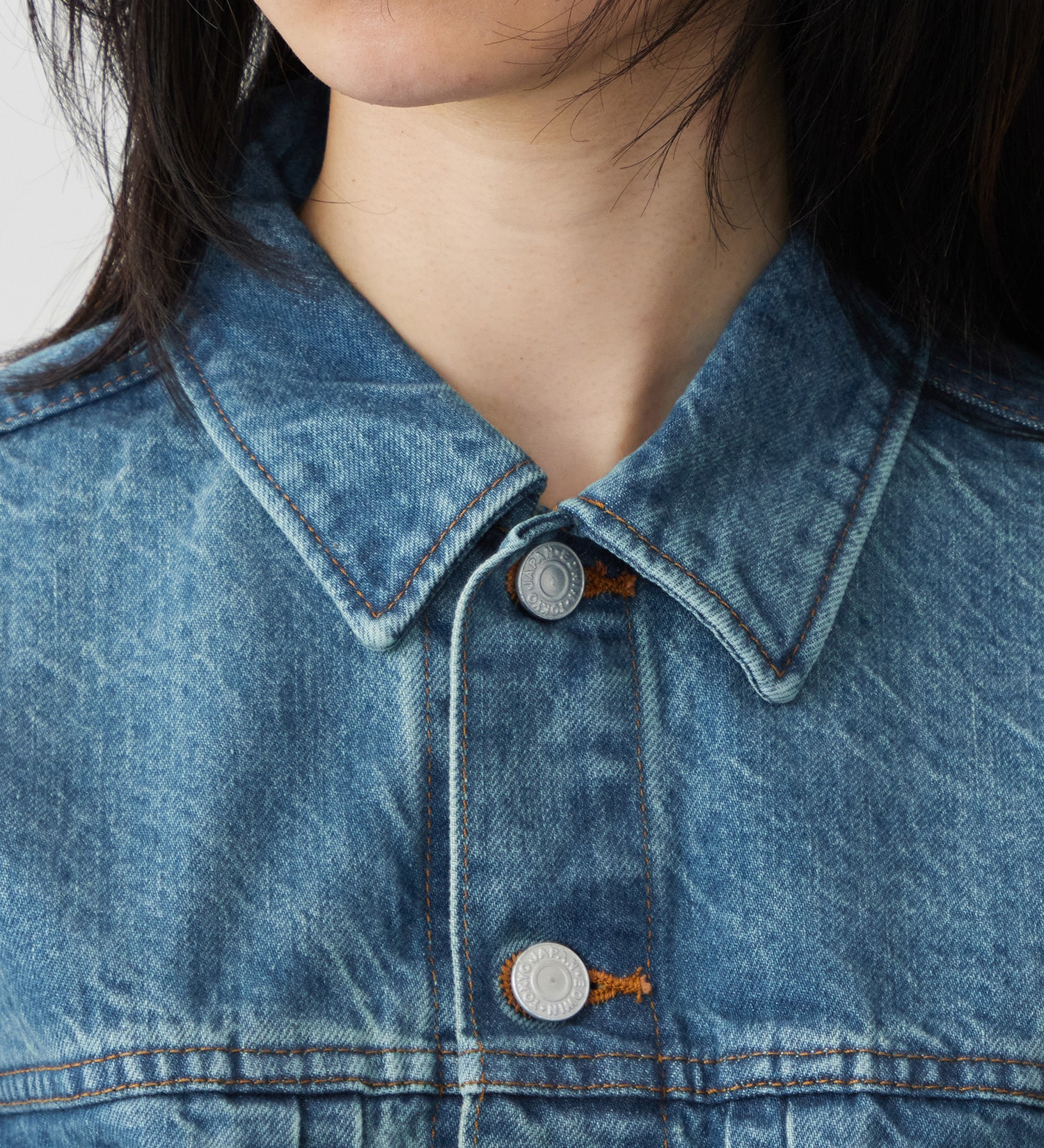 EDWIN(エドウイン)の【試着対象】503 ショートデニムジャケット Gジャン|ジャケット/アウター/デニムジャケット/レディース|淡色ブルー