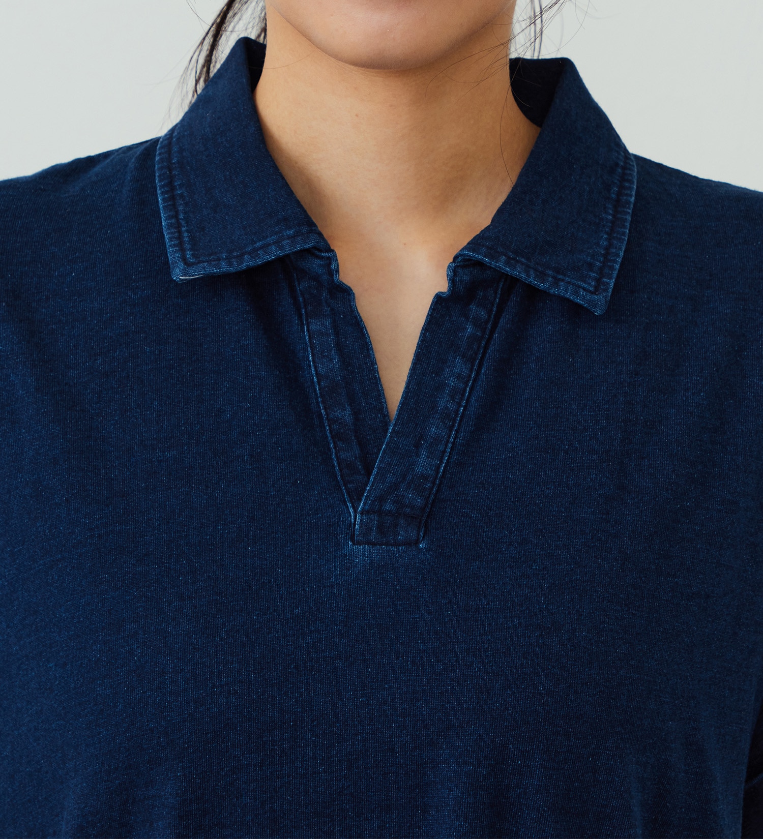 EDWIN(エドウイン)のEDWIN LADIES インディゴ ワンピース 半袖|ワンピース/ワンピース/レディース|中色ブルー