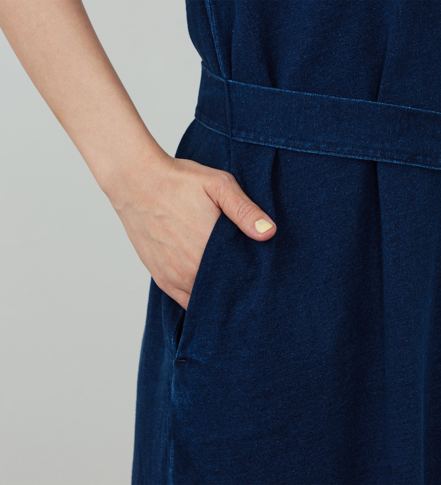 EDWIN(エドウイン)のEDWIN LADIES インディゴ ワンピース 半袖|ワンピース/ワンピース/レディース|中色ブルー