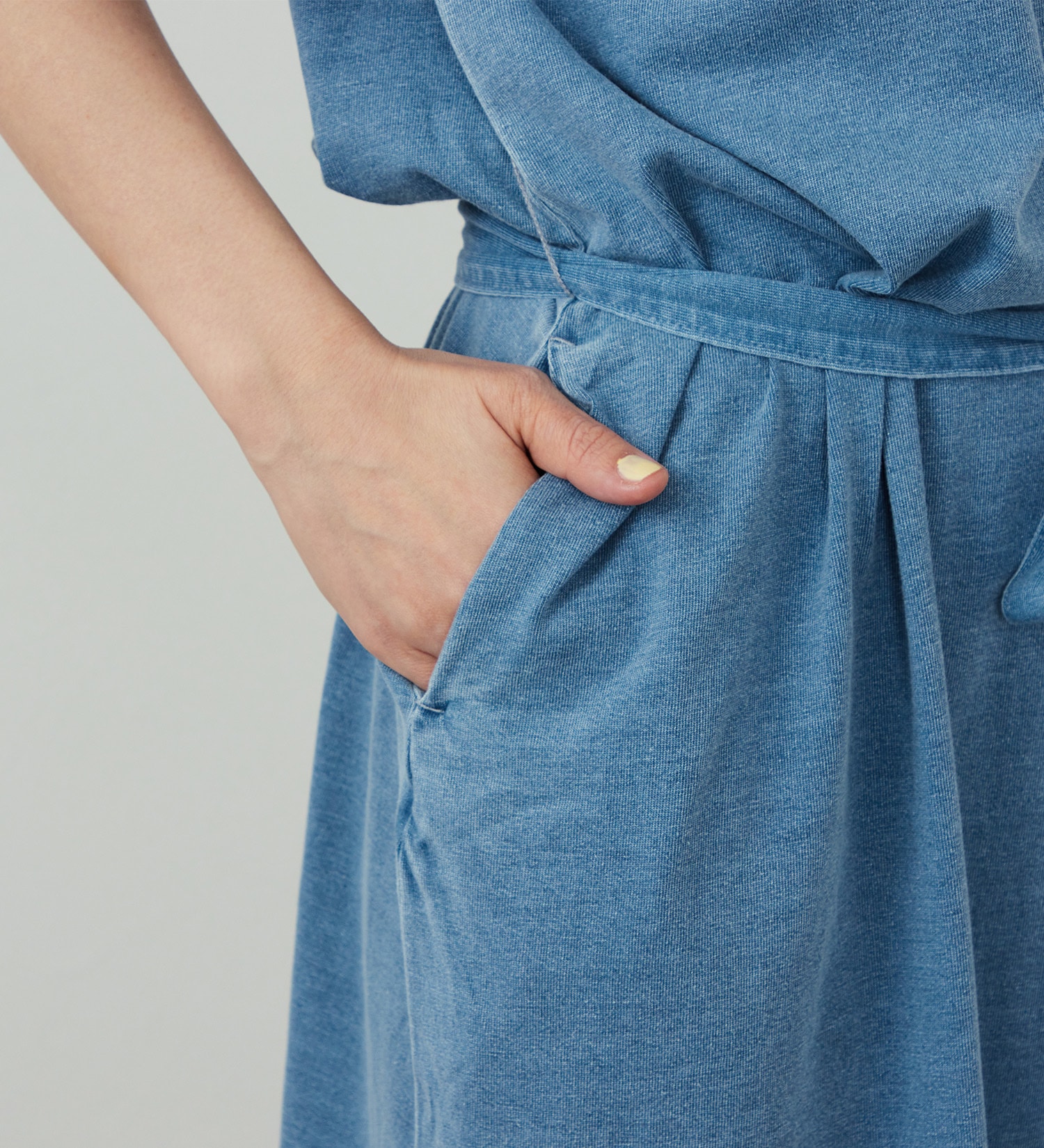 EDWIN(エドウイン)のEDWIN LADIES インディゴ ワンピース 半袖|ワンピース/ワンピース/レディース|淡色ブルー