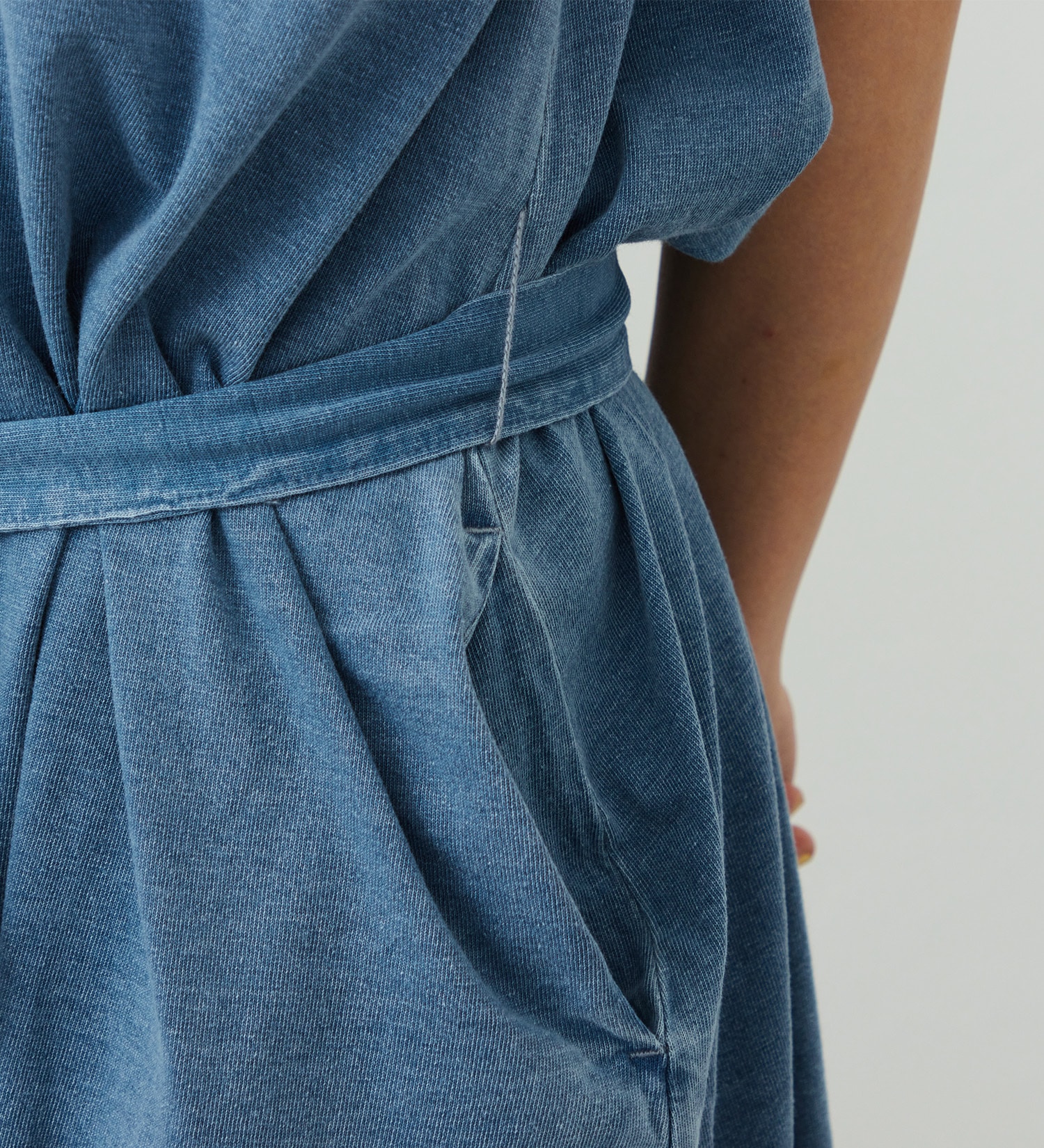 EDWIN(エドウイン)のEDWIN LADIES インディゴ ワンピース 半袖|ワンピース/ワンピース/レディース|淡色ブルー